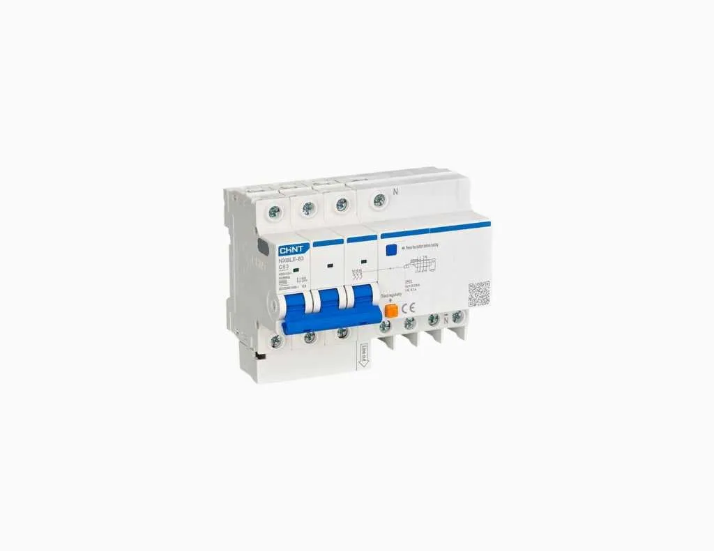 Chint Electrinic NXBLE-63 3P+N C40 30mA 6kA -982116