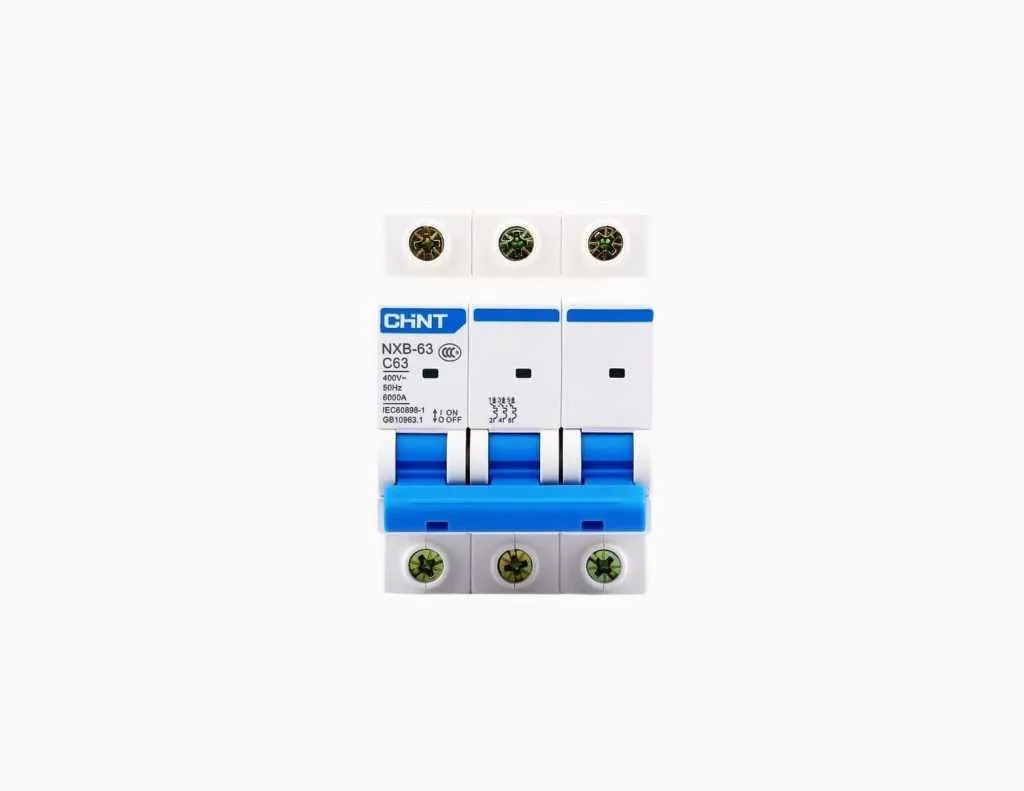 Chint MCB NXB-63 3P C1 6kA -814164
