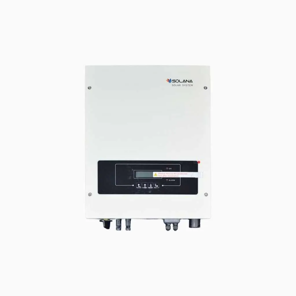 Solana Inverter On Grid Grid Tie 6000 Watt
