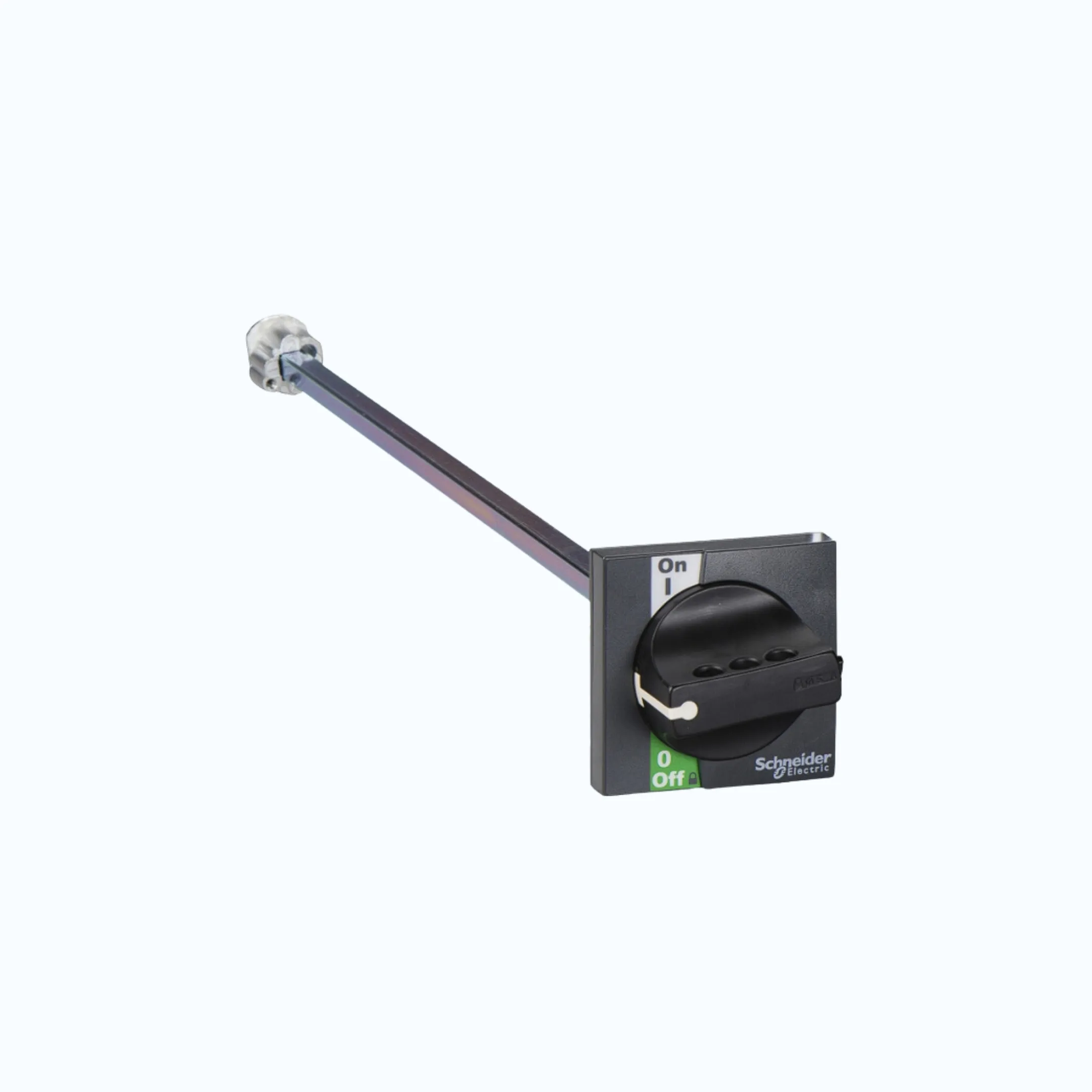Schneider Extended Rotary Handle- Front - black handle- INS40/160- LV428941