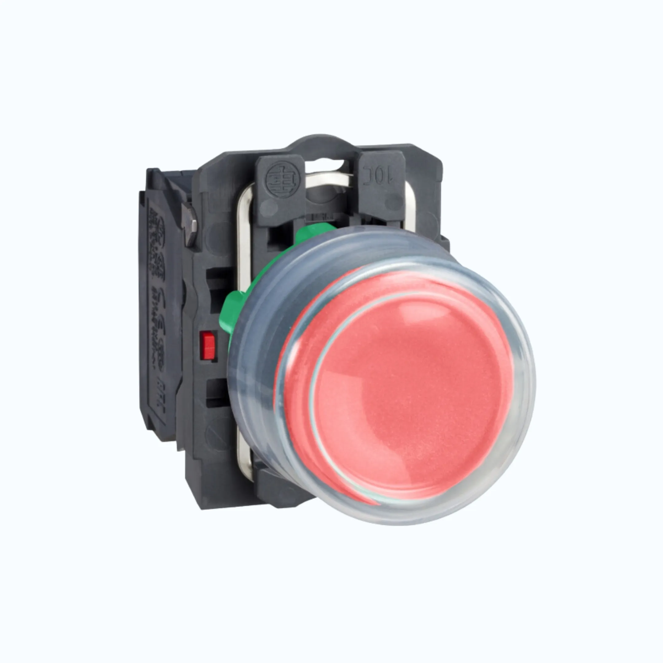 Schneider Push Button- Booted (IP 66) 1 N/C Merah-XB5AP42