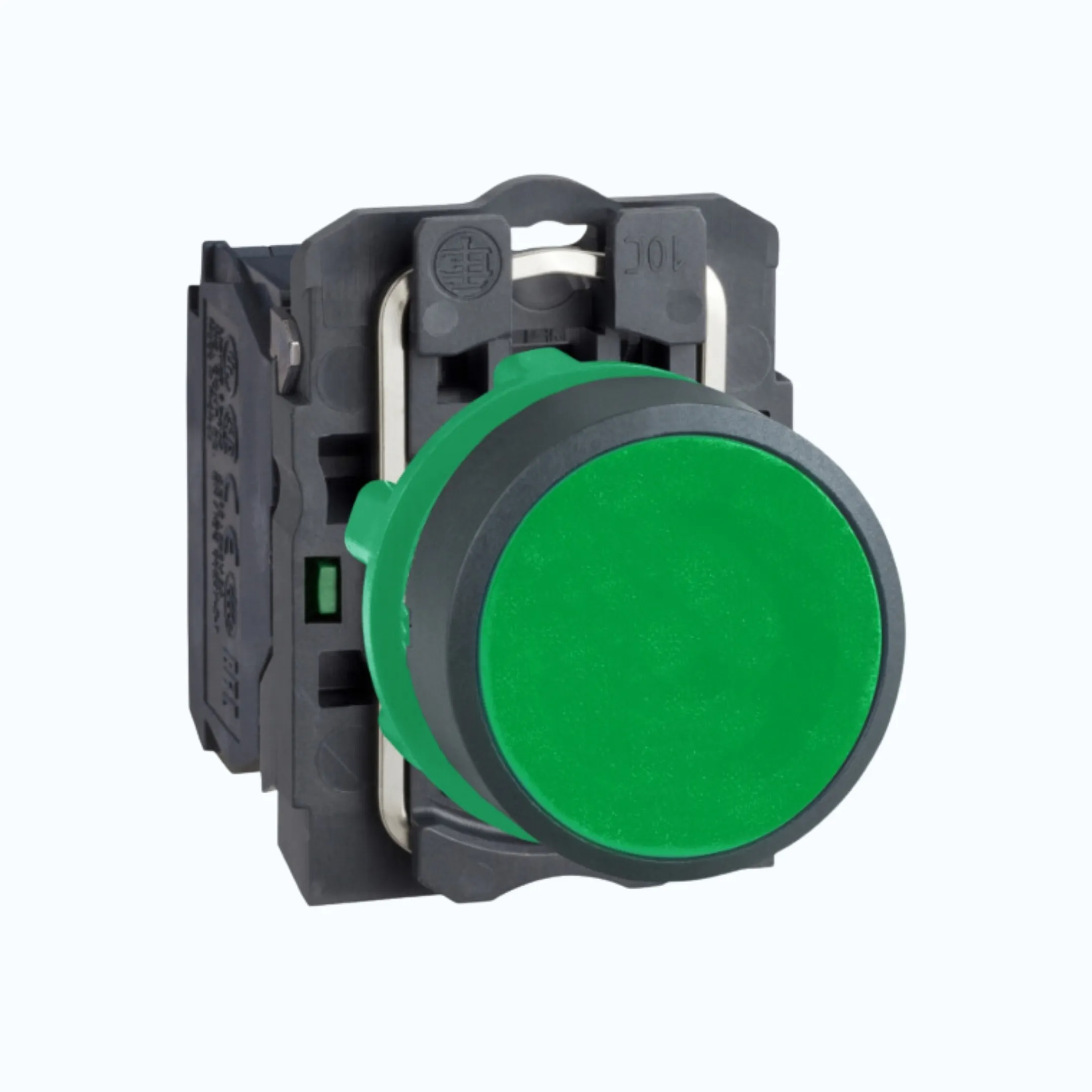 Schneider Push Button- Flush 1 N/O Hijau-XB5AA31