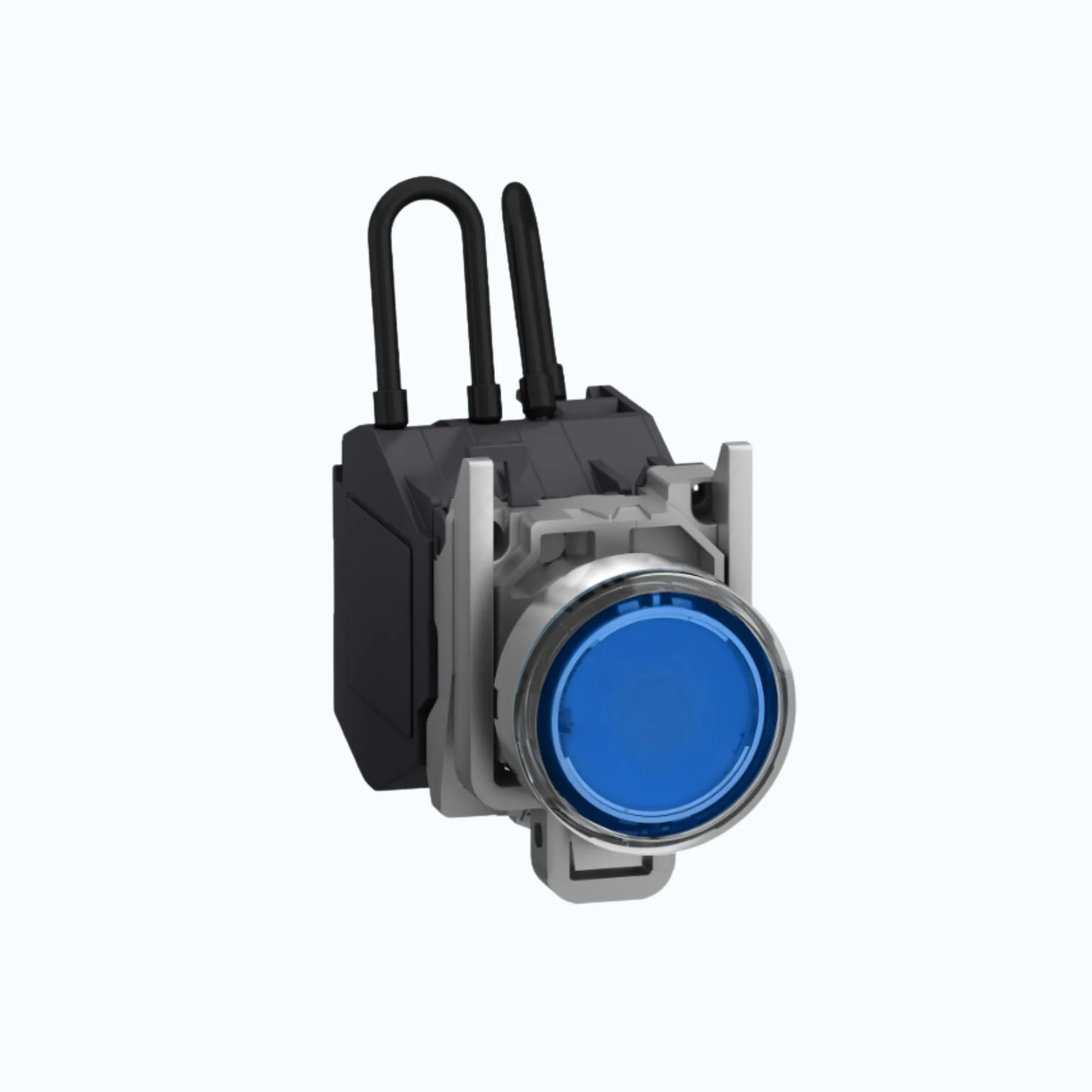 Schneider Push to Test Pilot Lamp Untuk Explosive Atmosphere-24…245V AC/DC Biru-