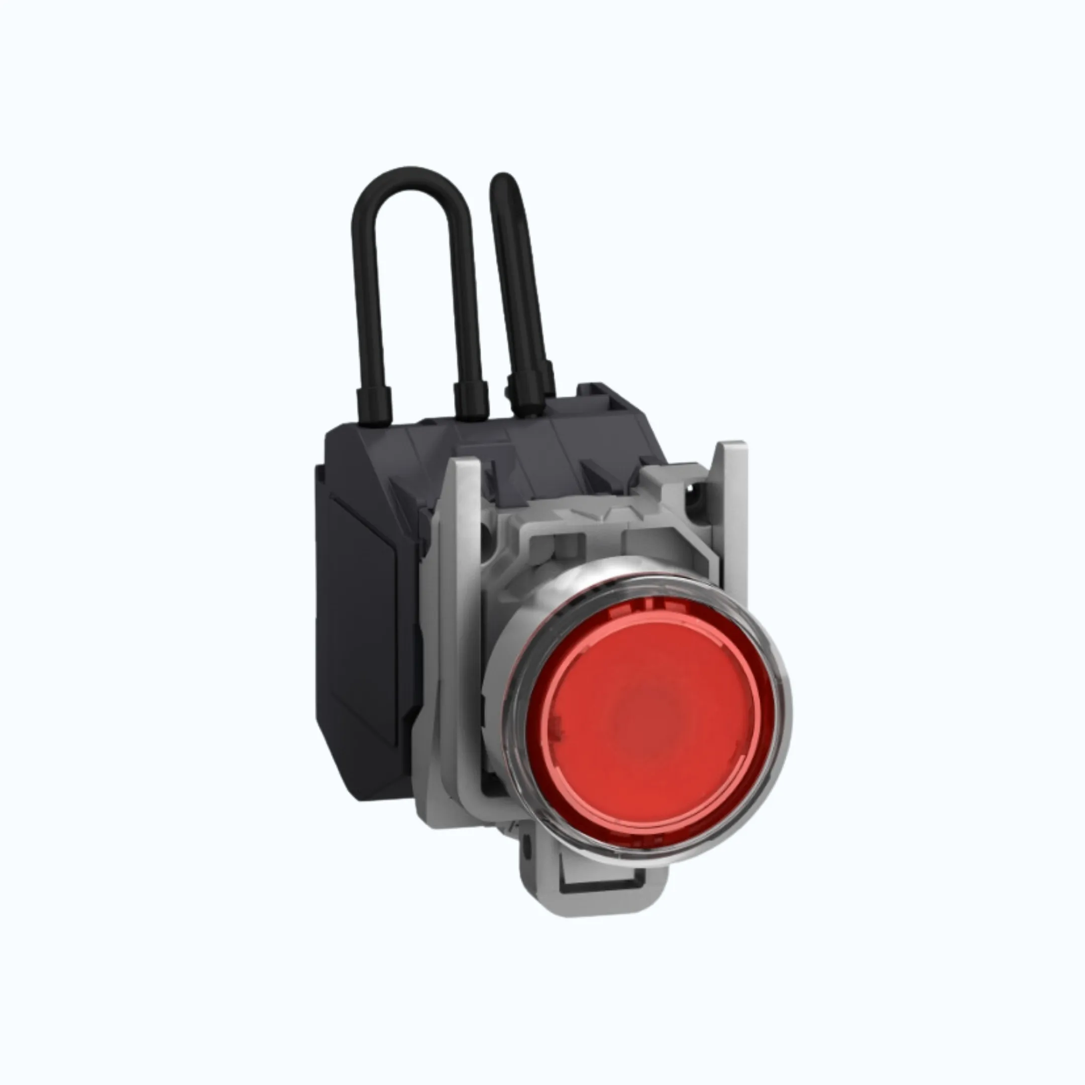 Schneider Push to Test Pilot Lamp Untuk Explosive Atmosphere-24…245V AC/DC Merah