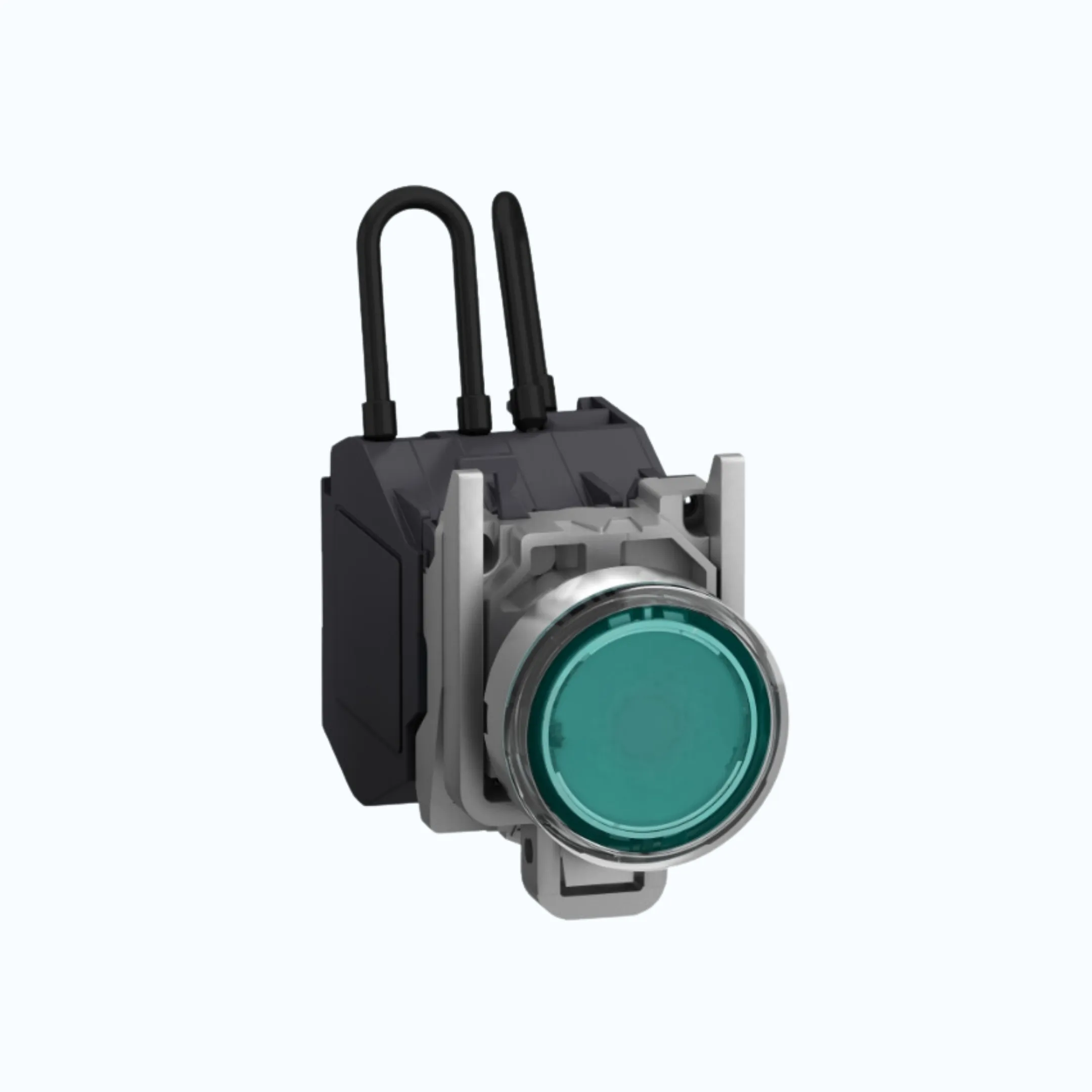 Schneider Push to Test Pilot Lamp Untuk Explosive Atmosphere-24…245V AC/DC Hijau