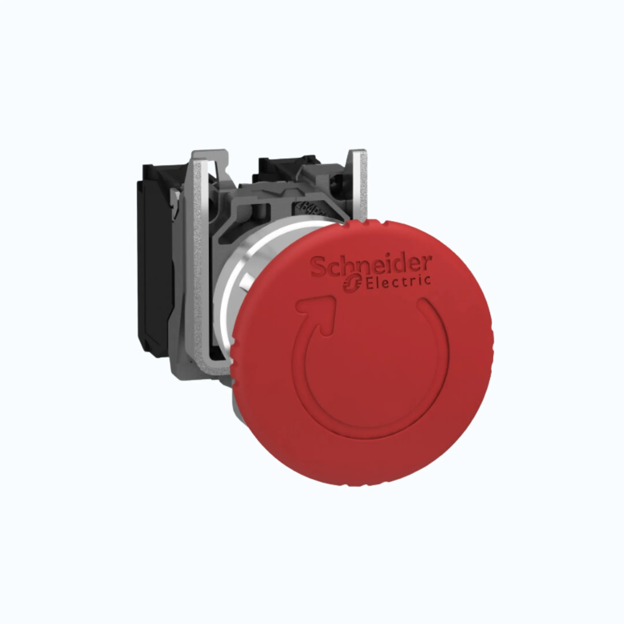 Schneider Emergency Stop / Mushroom- Latching turn to Release Merah-XB4BS8445EX