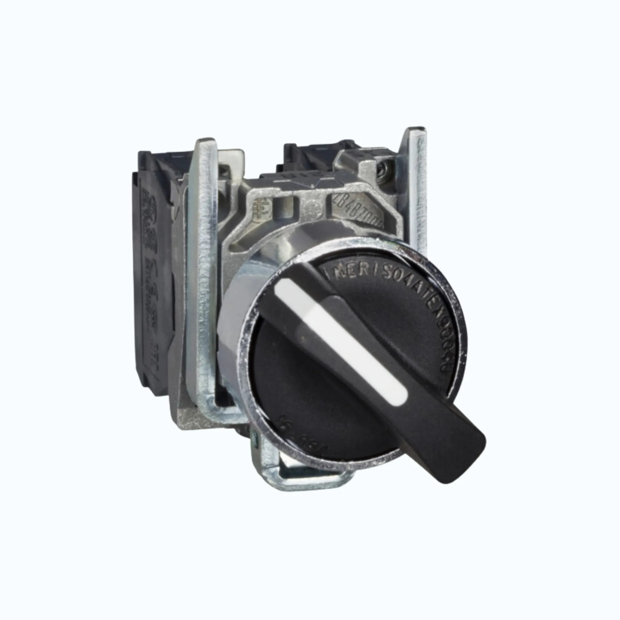 Schneider Selector Standard Handle- 21-22 1 N/O 1 N/C Hitam -XB4BD25EX