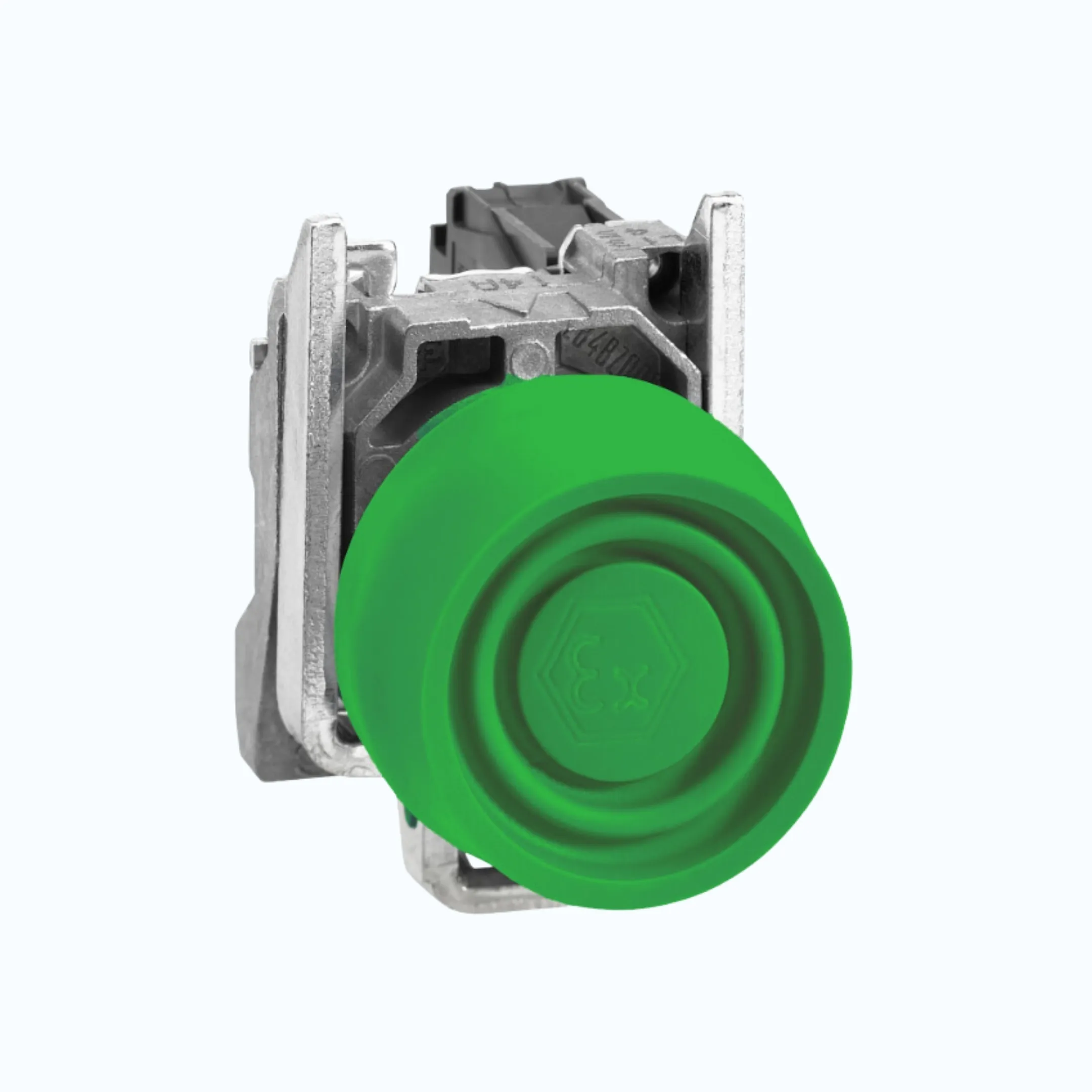 Schneider Push Button Untuk Explosive Atmosphere- 21-22 1 N/O Hijau-XB4BPS31EX