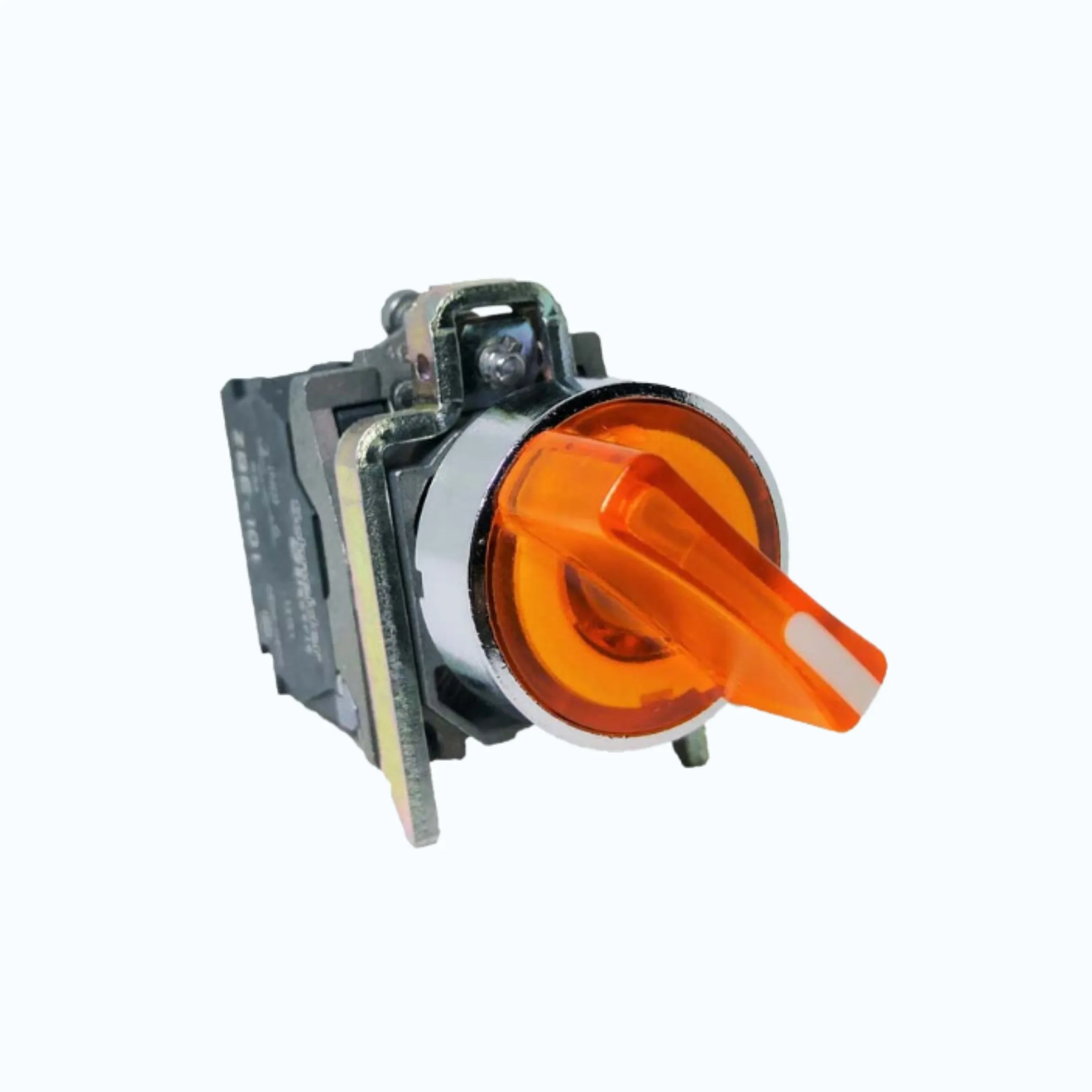 Schneider Selektor Iluminasi- 230 ... 240 V AC 1 N/O + 1N/C Merah-XB4BK124M5