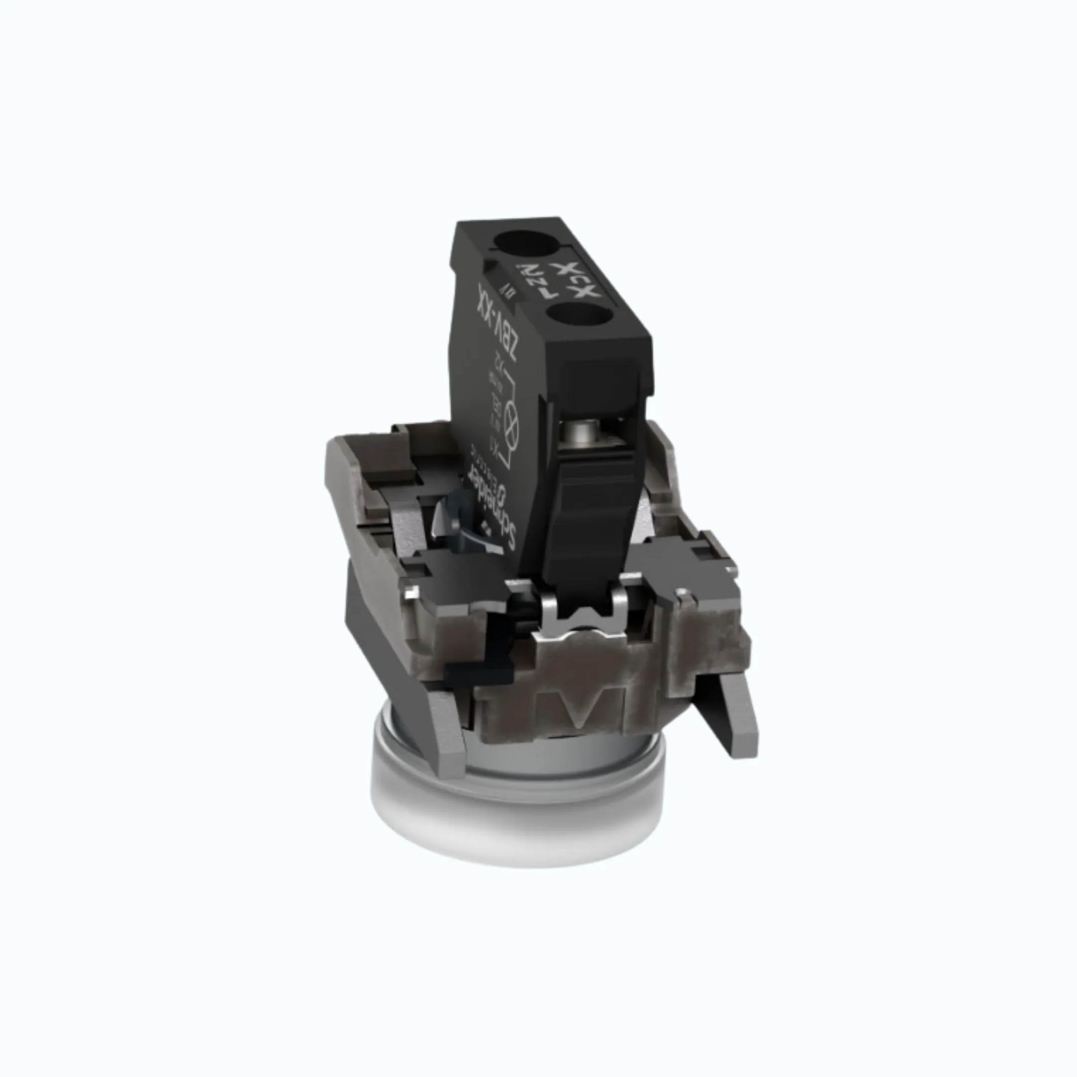Schneider Pilot Lamp-Protected Led 230 … 240 V AC Putih-XB4BVM1