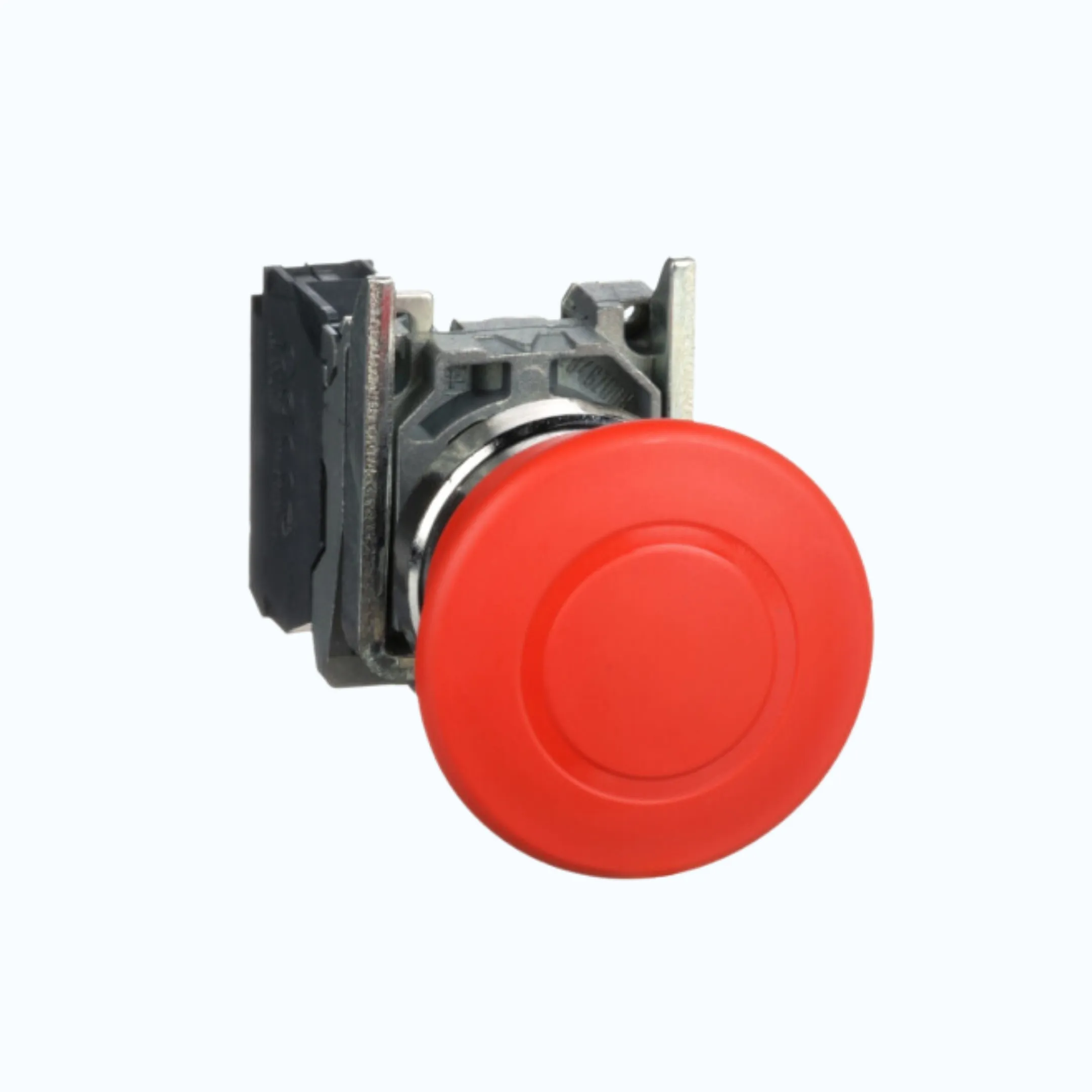 Schneider Emergency Stop / Mushroom- latching Ø40 mm 1 N/C Merah-XB4BT842