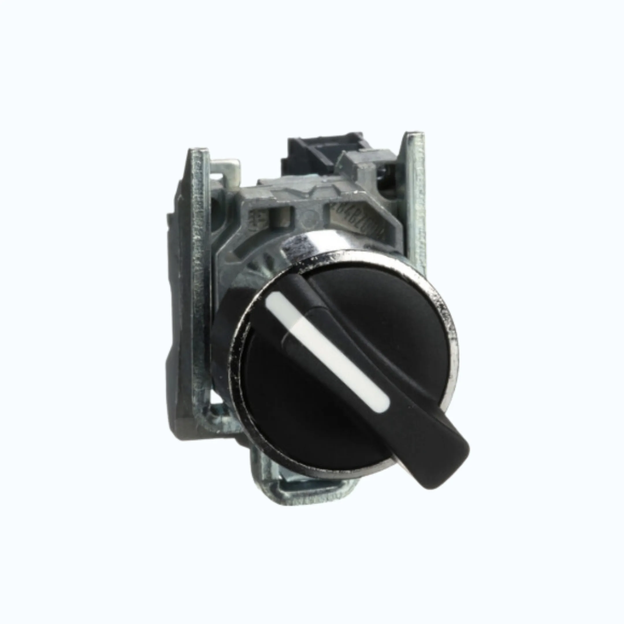Schneider Selector 2 posisi stay put 1 N/O Hitam-XB4BD21