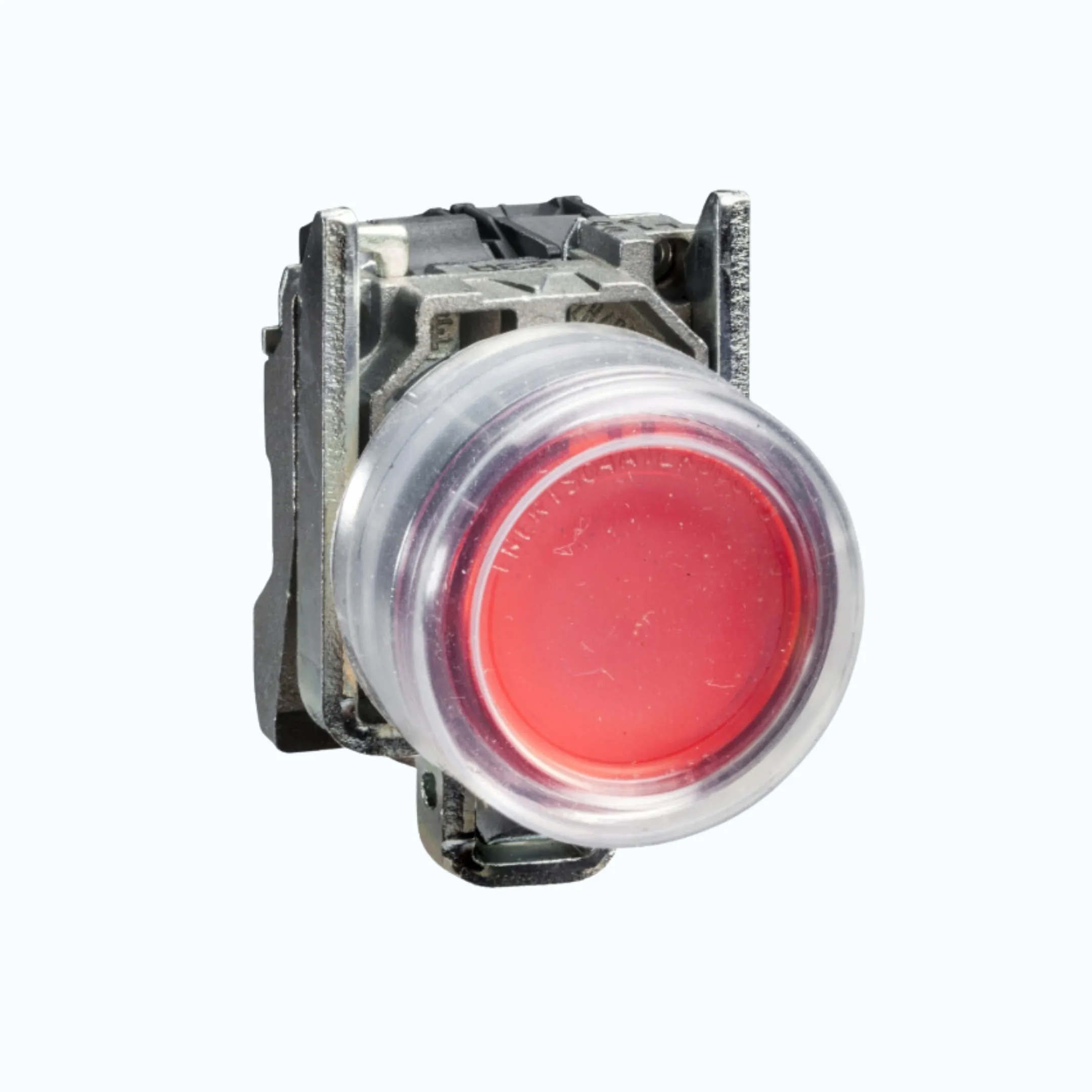 Schneider Push Button Booted (IP 66) 1 N/C Merah-XB4BP42