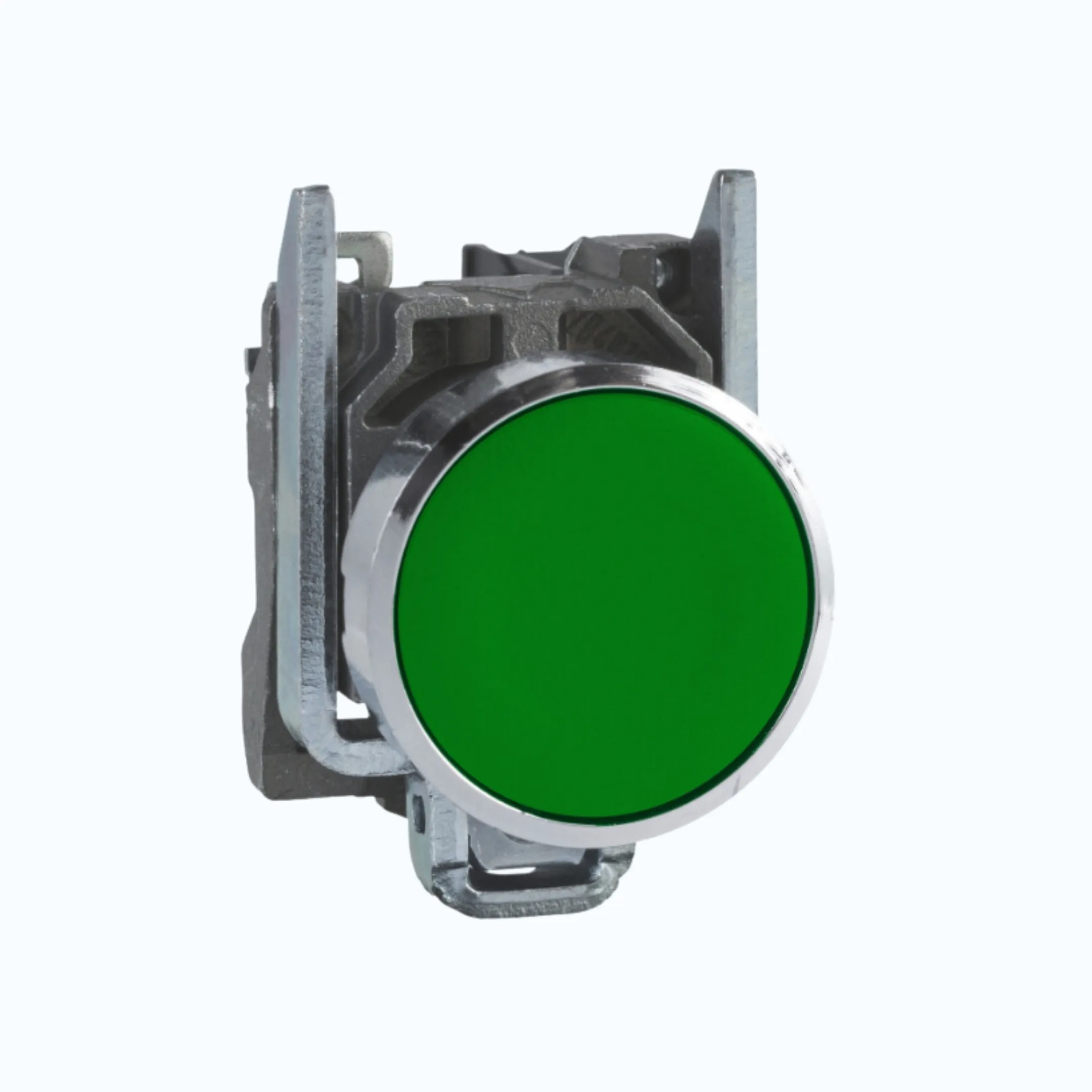 Schneider Push Button Flush 1 N/O Hijau-XB4BA31