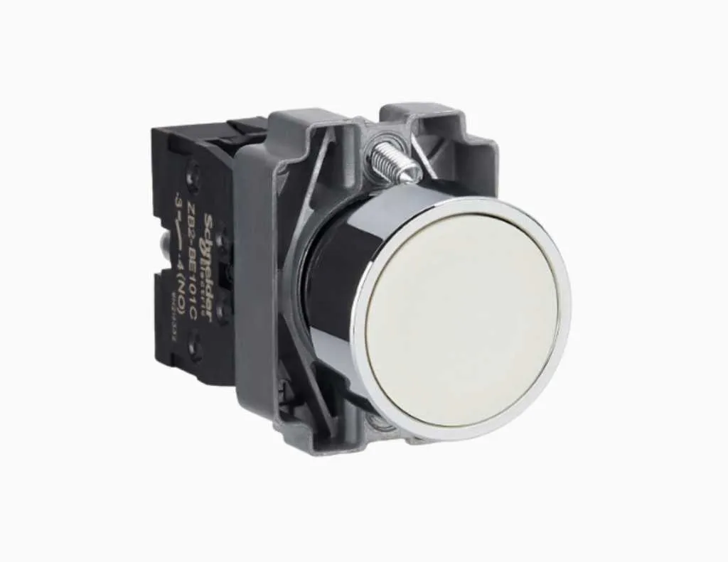 Schneider Modular Push Button IP65 Putih-XB2BA11C