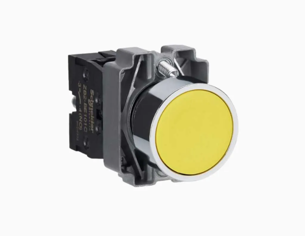 Schneider Modular Push Button IP65 Kuning-XB2BA51C