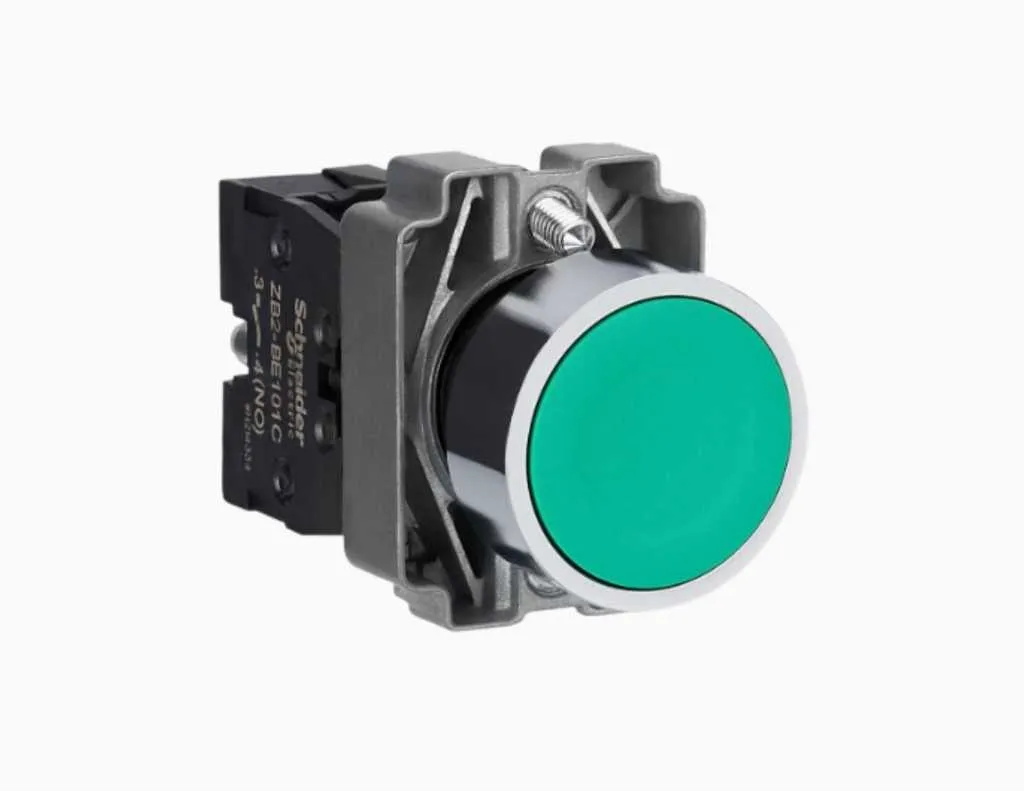 Schneider Modular Push Button IP65 Hijau-XB2BA31C