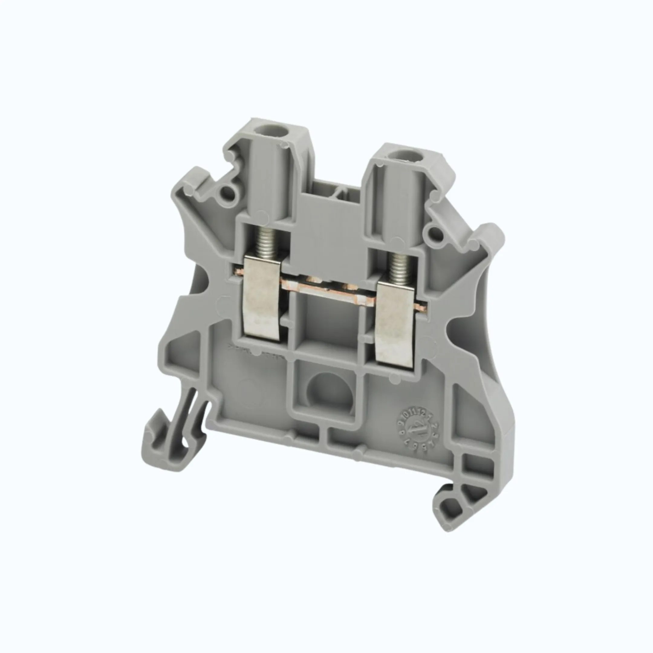 Schneider Terminal Blok 70 mm- Terminal Blok warna abu-abu, 70mm²-NSYTRV702
