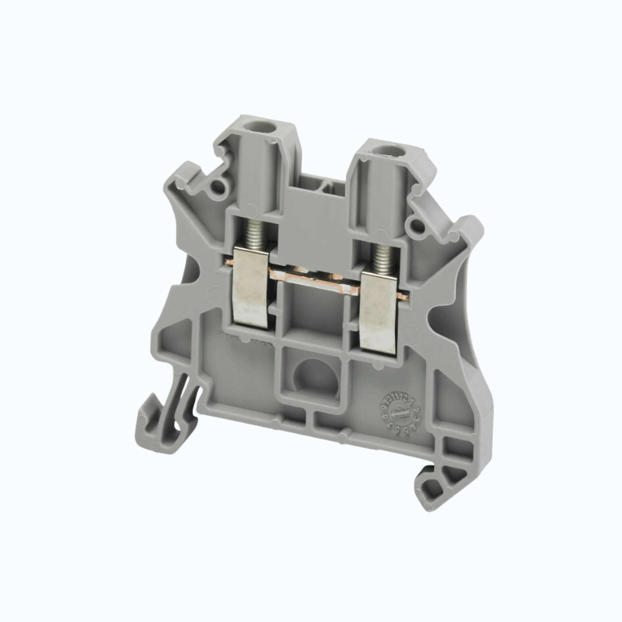 Schneider Terminal Blok 2,5 mm- Terminal Blok warna abu-abu-NSYTRV22