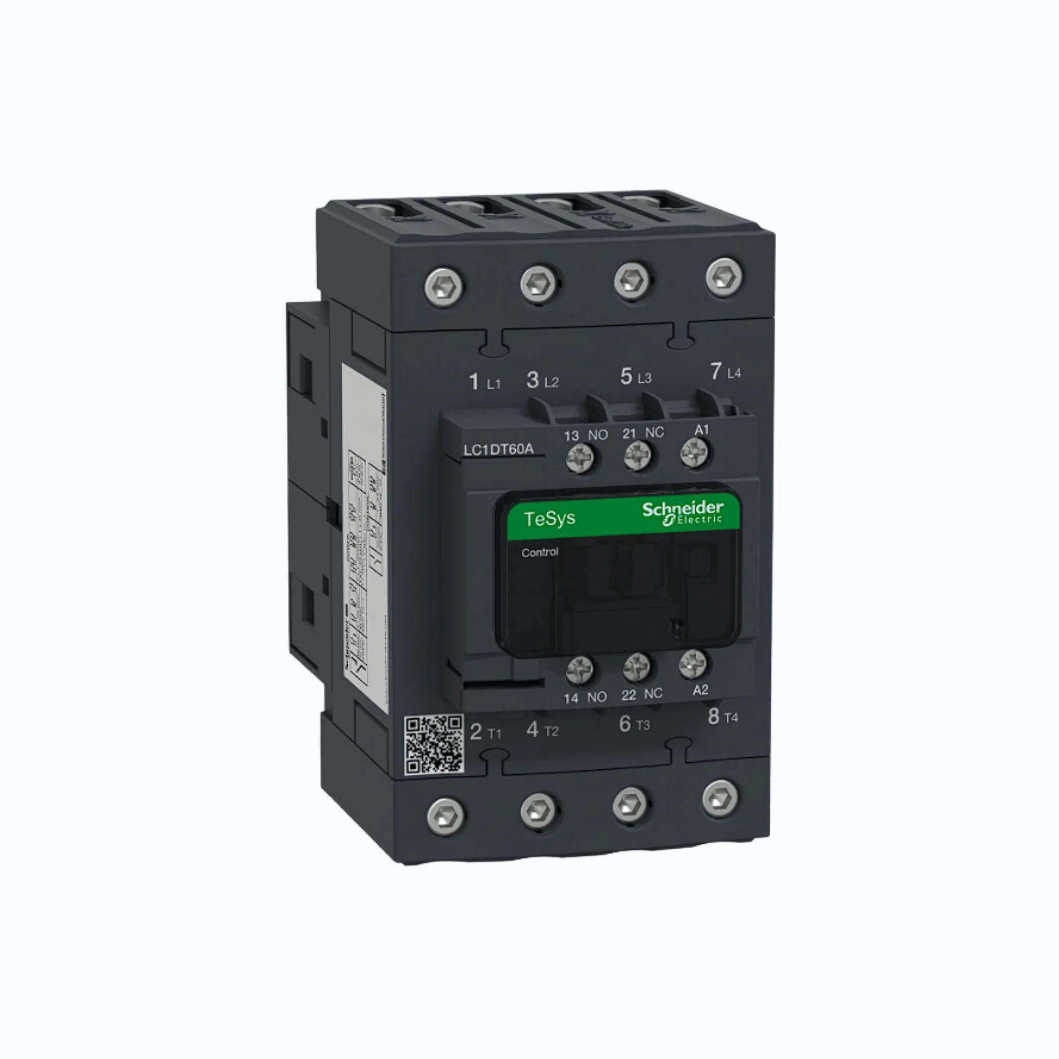 Schneider TeSys D Koneksi EverLink-60A 4 0 1 1 -Koil 220 V AC-LC1DT60AM7