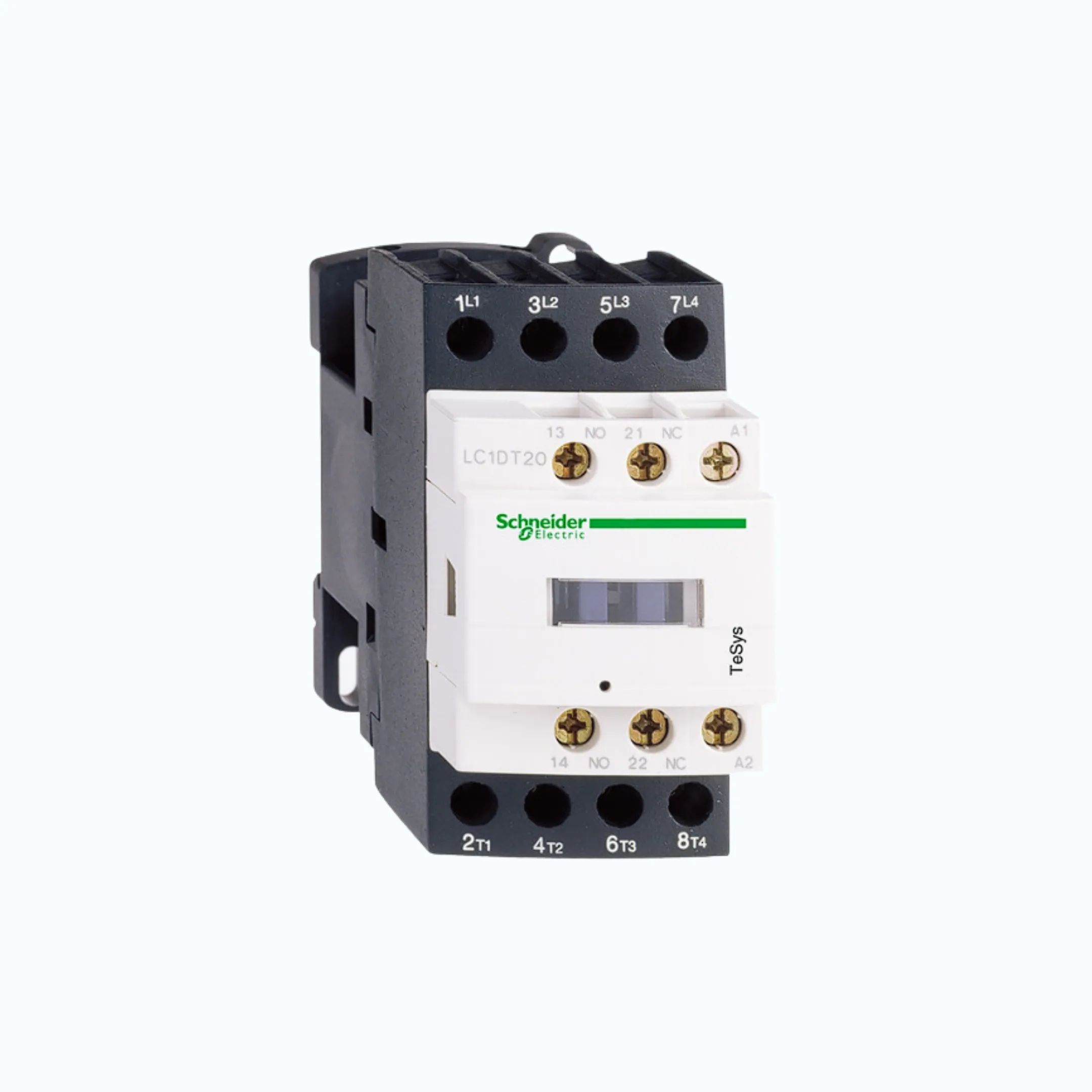 Schneider TeSys D Koneksi Standard -40A 2 2 1 1 -Koil 24 V DC-LC1D258BD