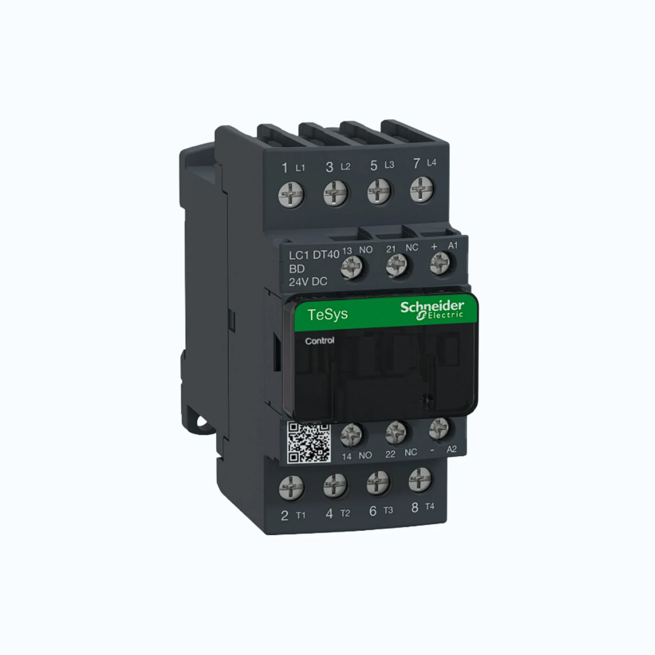 Schneider TeSys D Koneksi Standard -40A 4 0 1 1 -Koil 24 V DC-LC1DT40BD