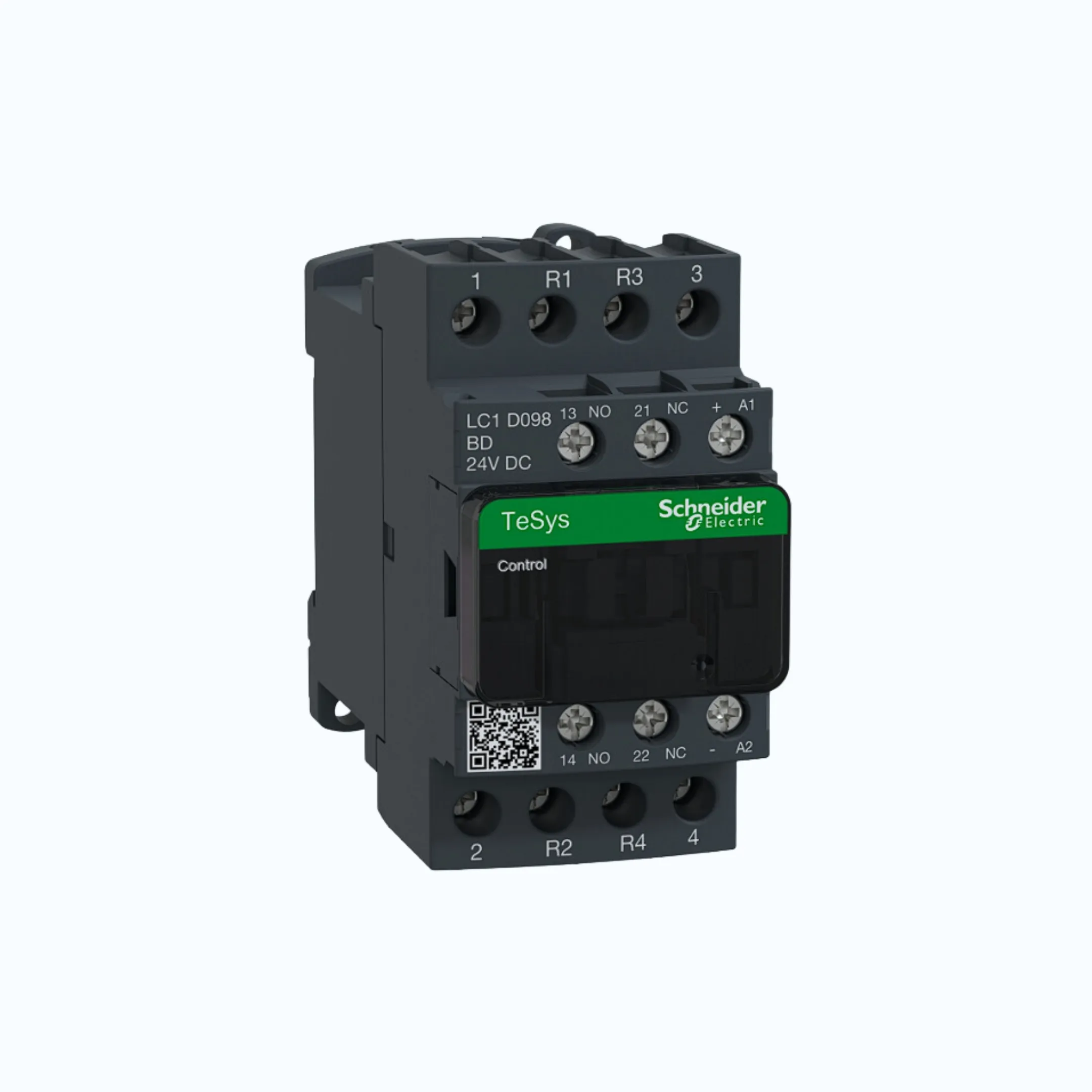 Schneider TeSys D Koneksi Standard -20A 2 2 1 1 -Koil 24 V DC-LC1D098BD