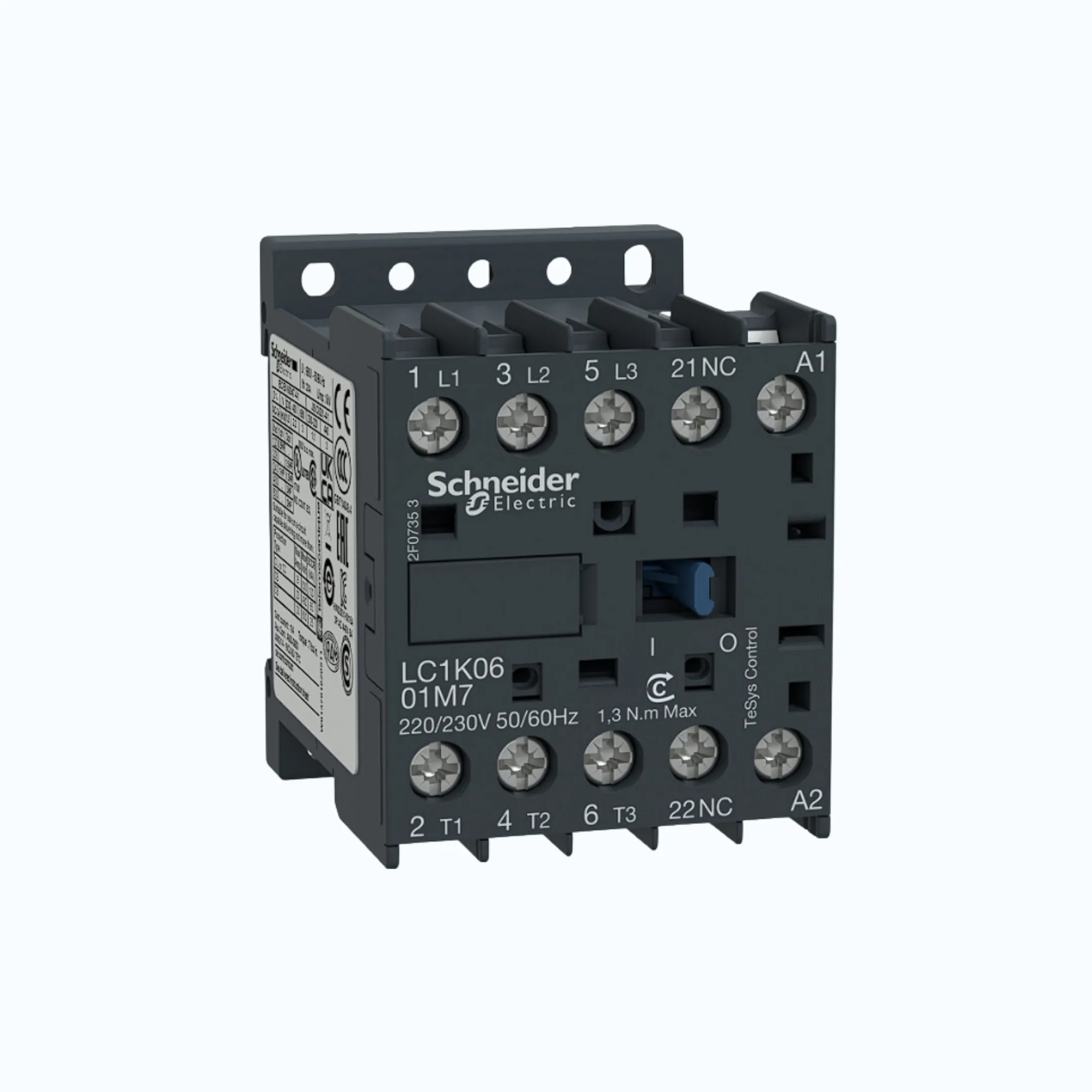 Schneider KONTROL AC- AC-3 380/415 V-20 7,5 16 0 1-LC1K1601M7