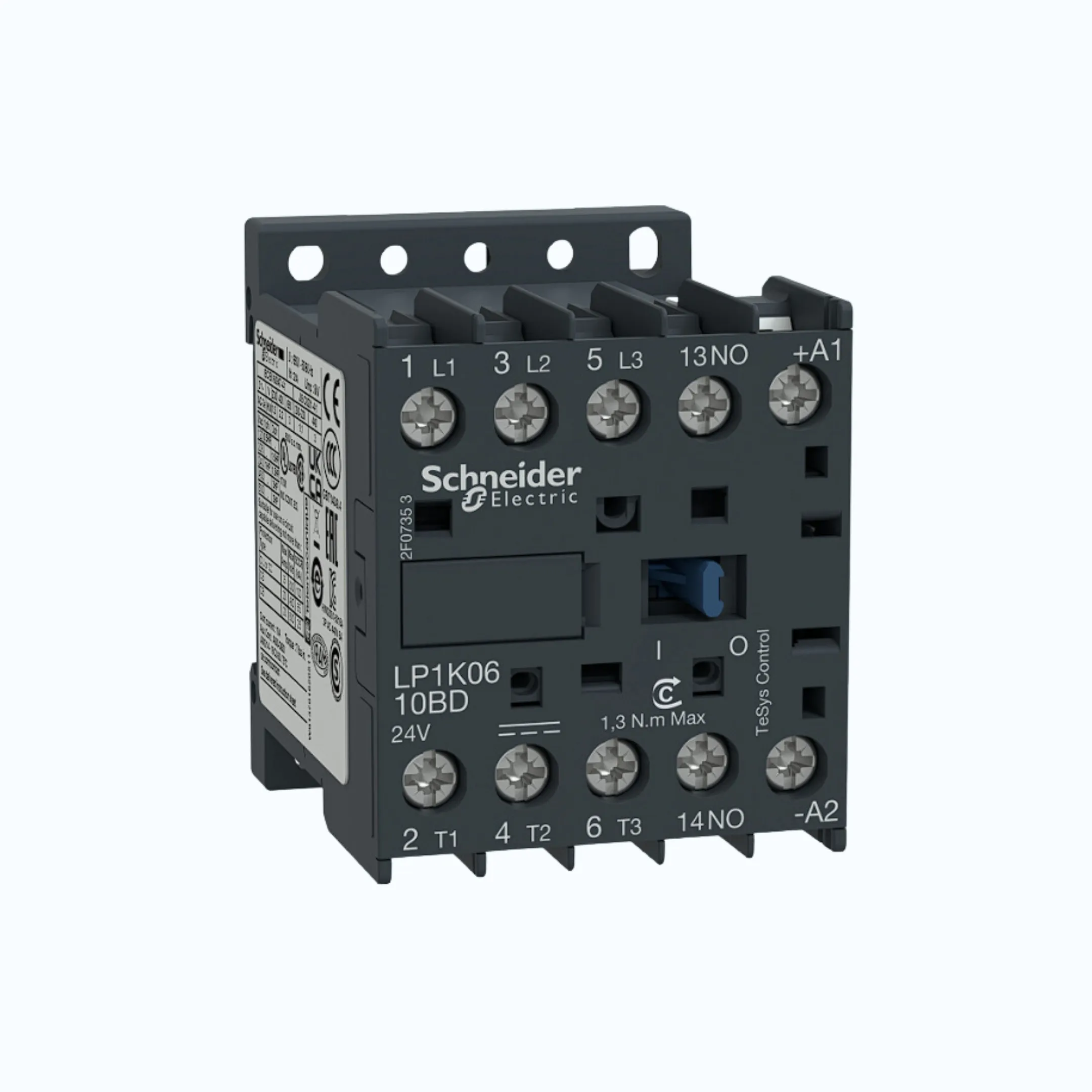 Schneider KONTROL AC - AC-3 380/415 V-20 2,2 6 1 0- LP1K0610BD