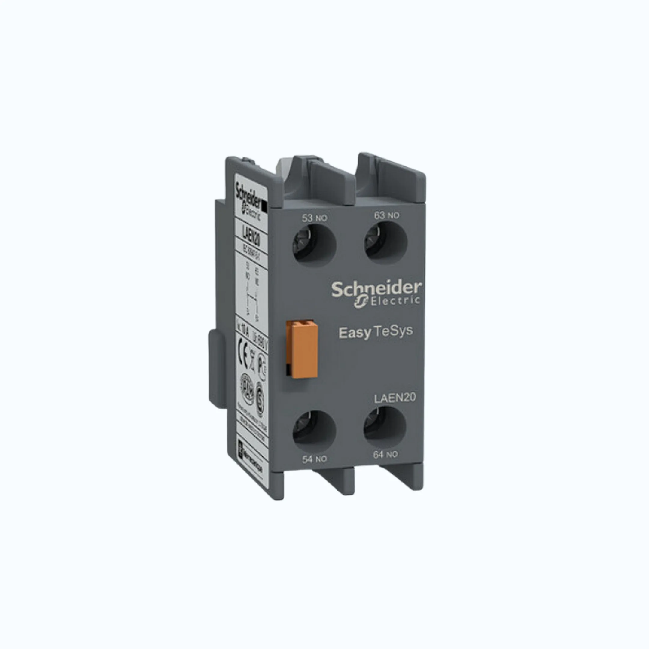 Schneider Kontak Bantu Seketika Mounting Depan-2 2 0- LAEN20