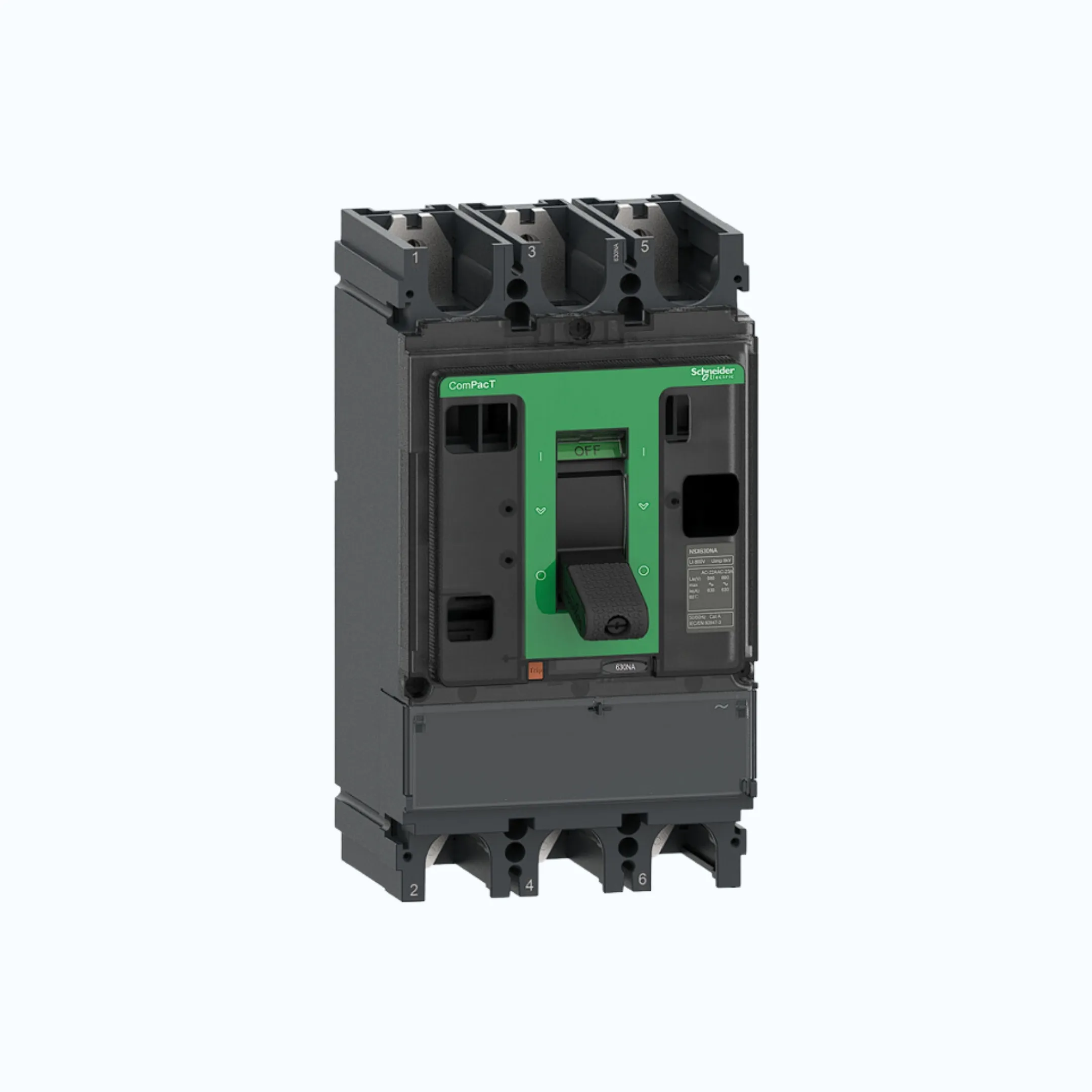 Schneider Compact 3P Tipe Baru- NSX630NA 630-C633630S