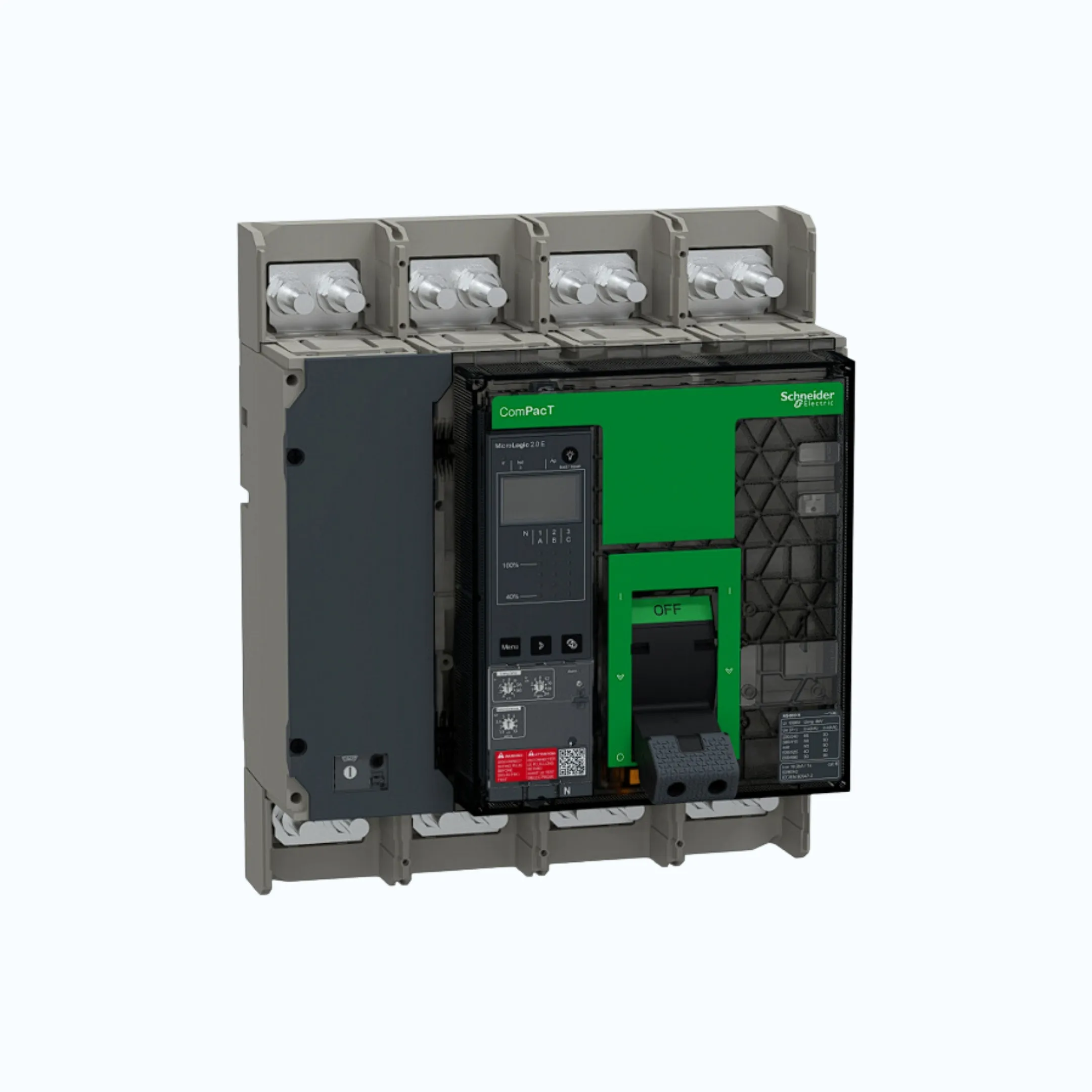 Schneider Compact NS type N. Icu = 50kA at 220/415 Vac 4P-1250A 100% NS1250N - C