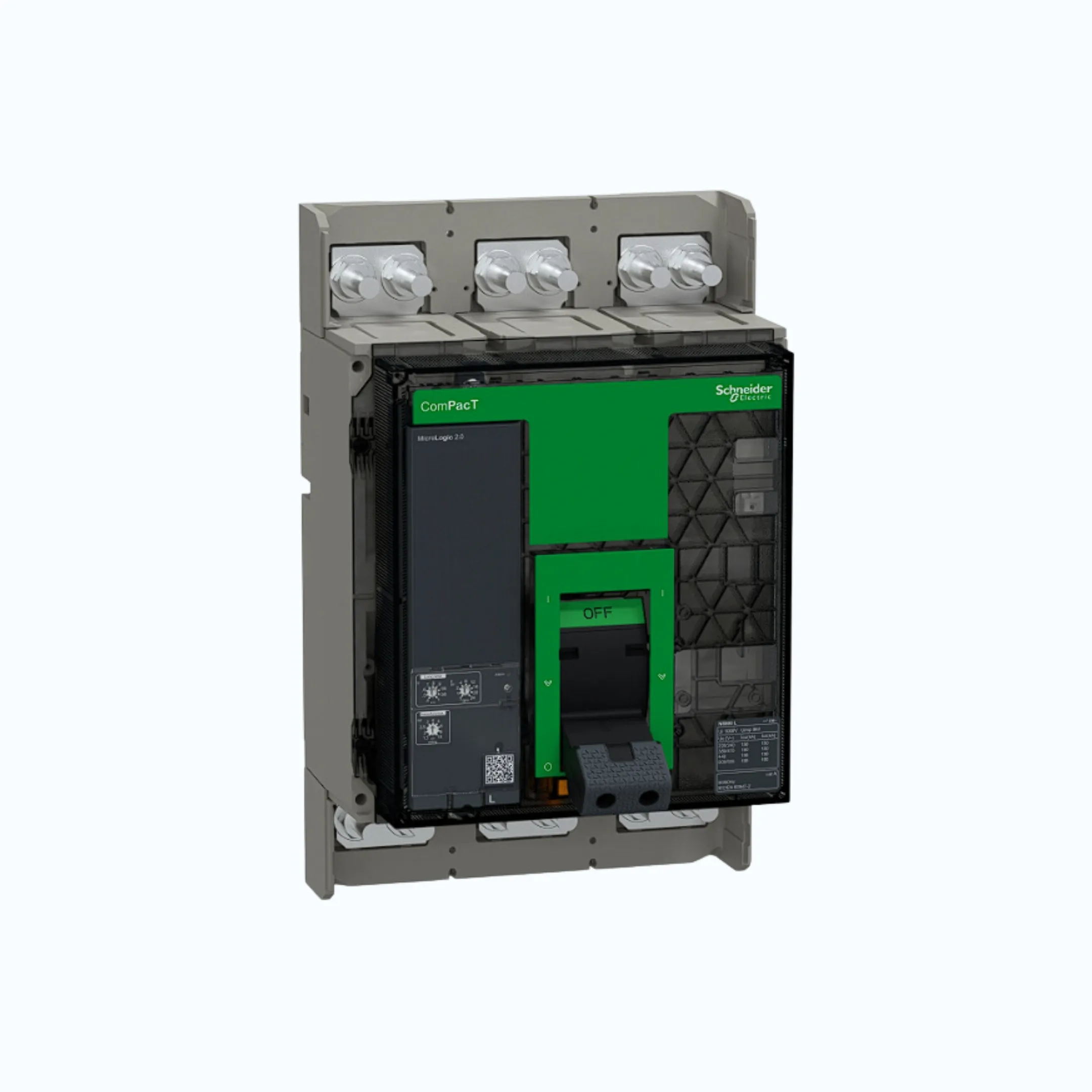 Schneider Compact NS type L. Icu = 150kA at 220/415 Vac 4P- 800A 100% NS800L-C08