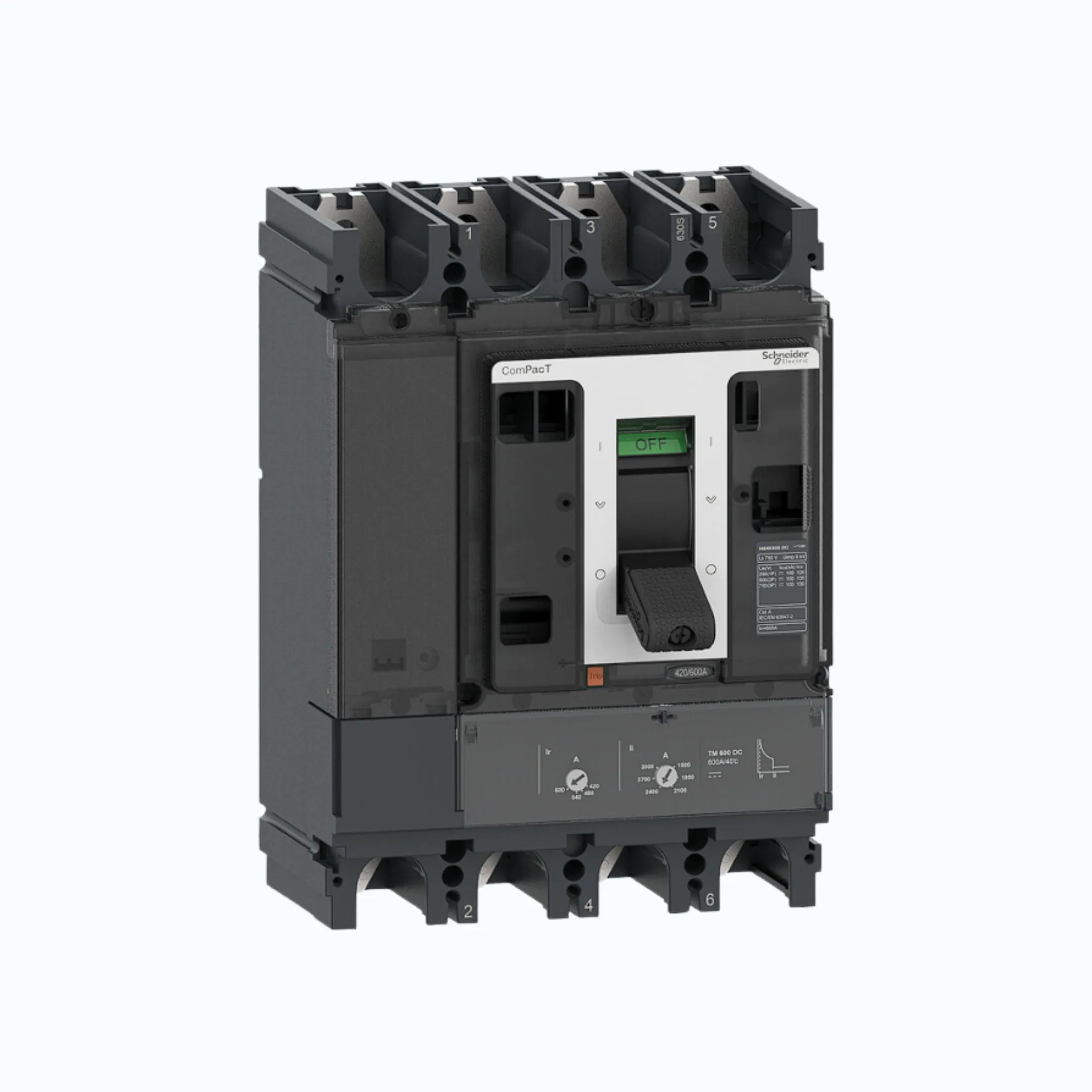 Schneider ComPacT NSX DC S (100kA) 4P TMD DC 320-C40S4TM320D