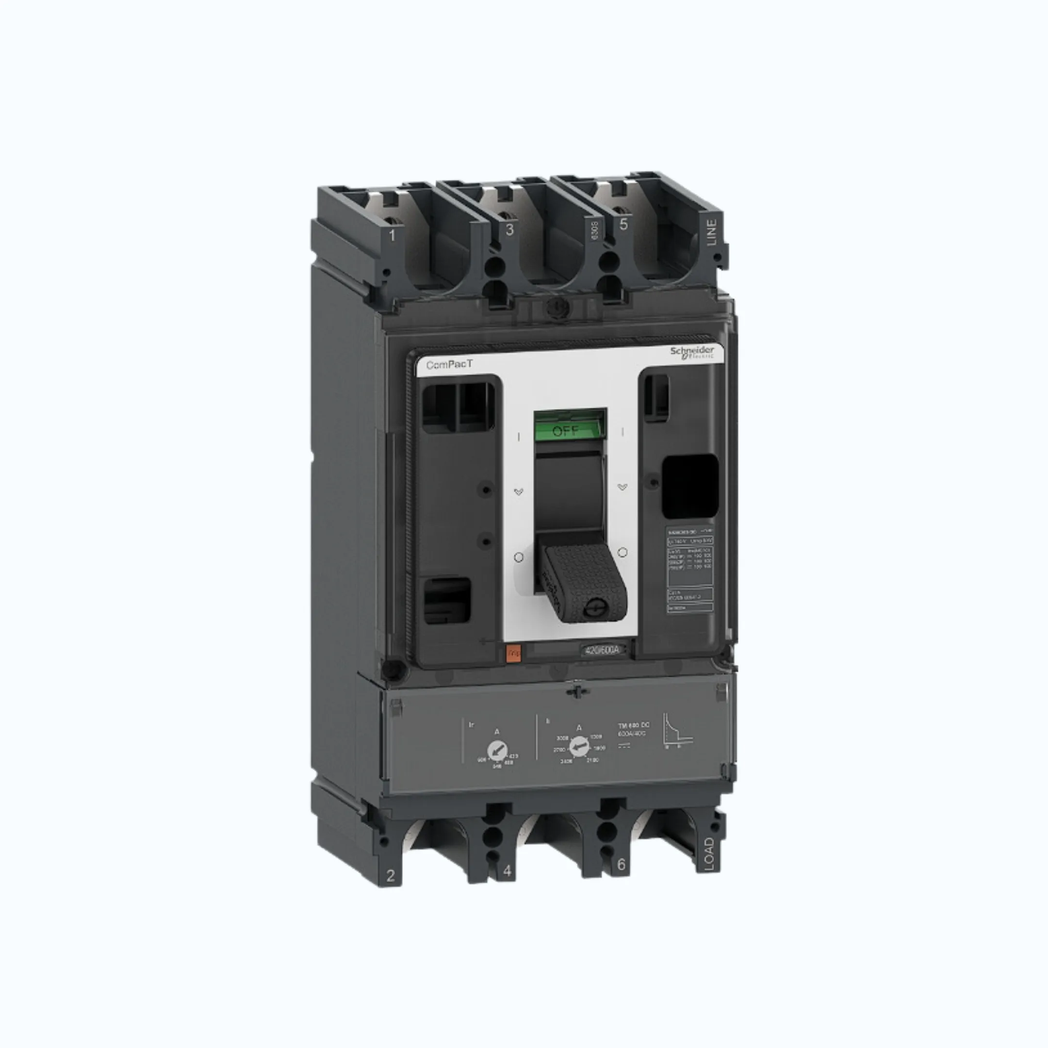Schneider ComPacT NSX DC S (100kA) 3P TMD DC 320- C40S3TM320D