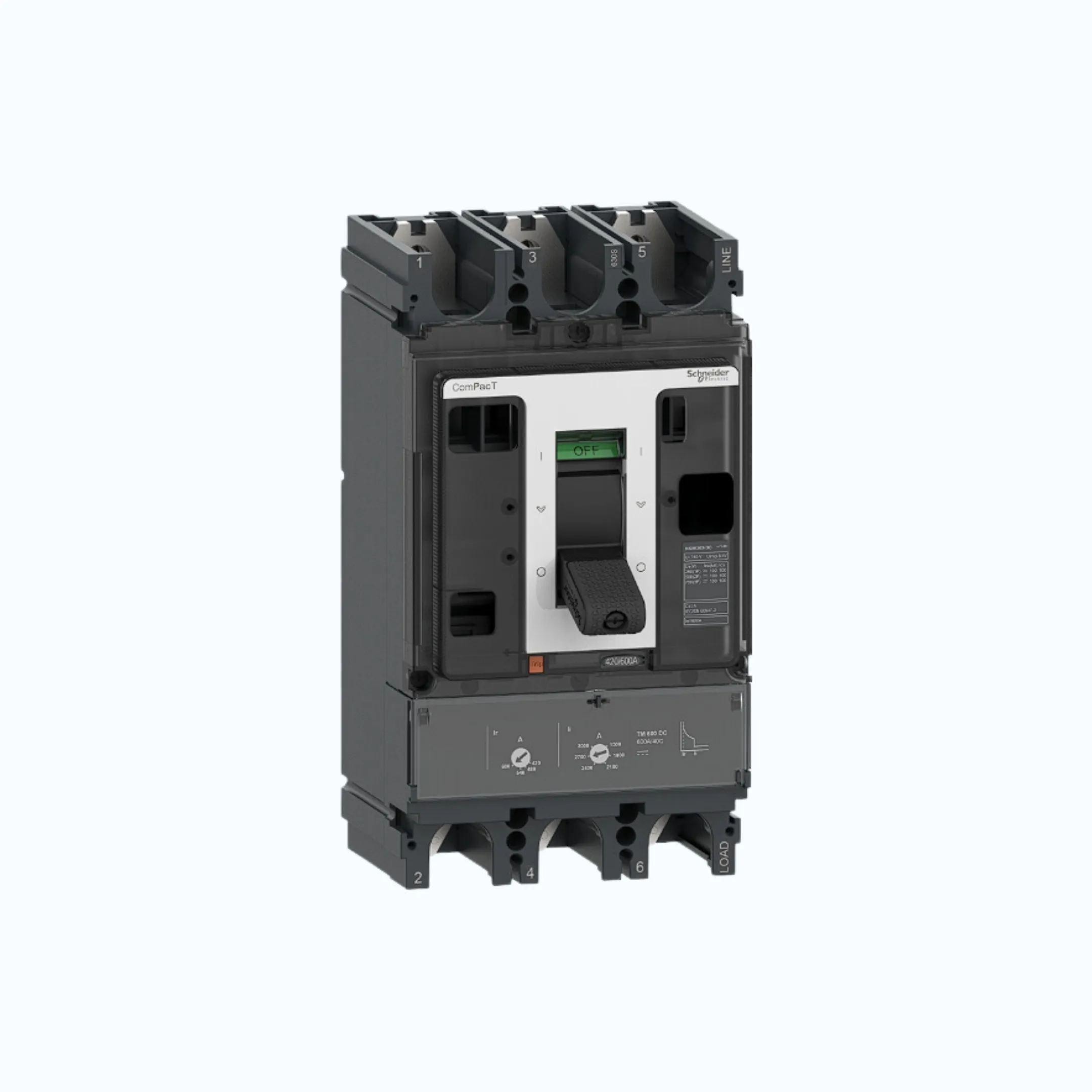 Schneider ComPacT NSX DC F (36kA) 3P TMD DC 320-C40F3TM320D