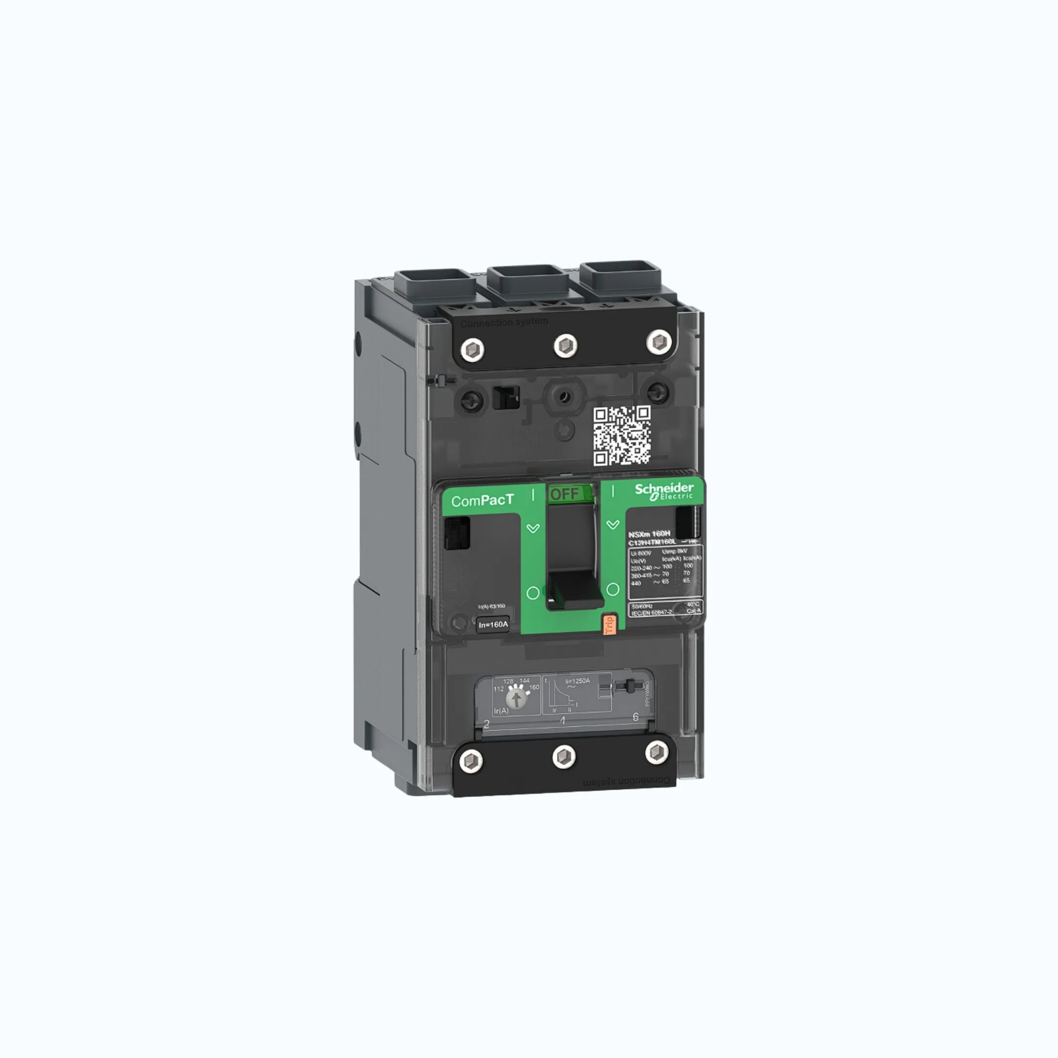Schneider EverlinkTM Connectors  3P-ComPacT NSXm dengan H (70 kA)-TM25D- C11H3TM