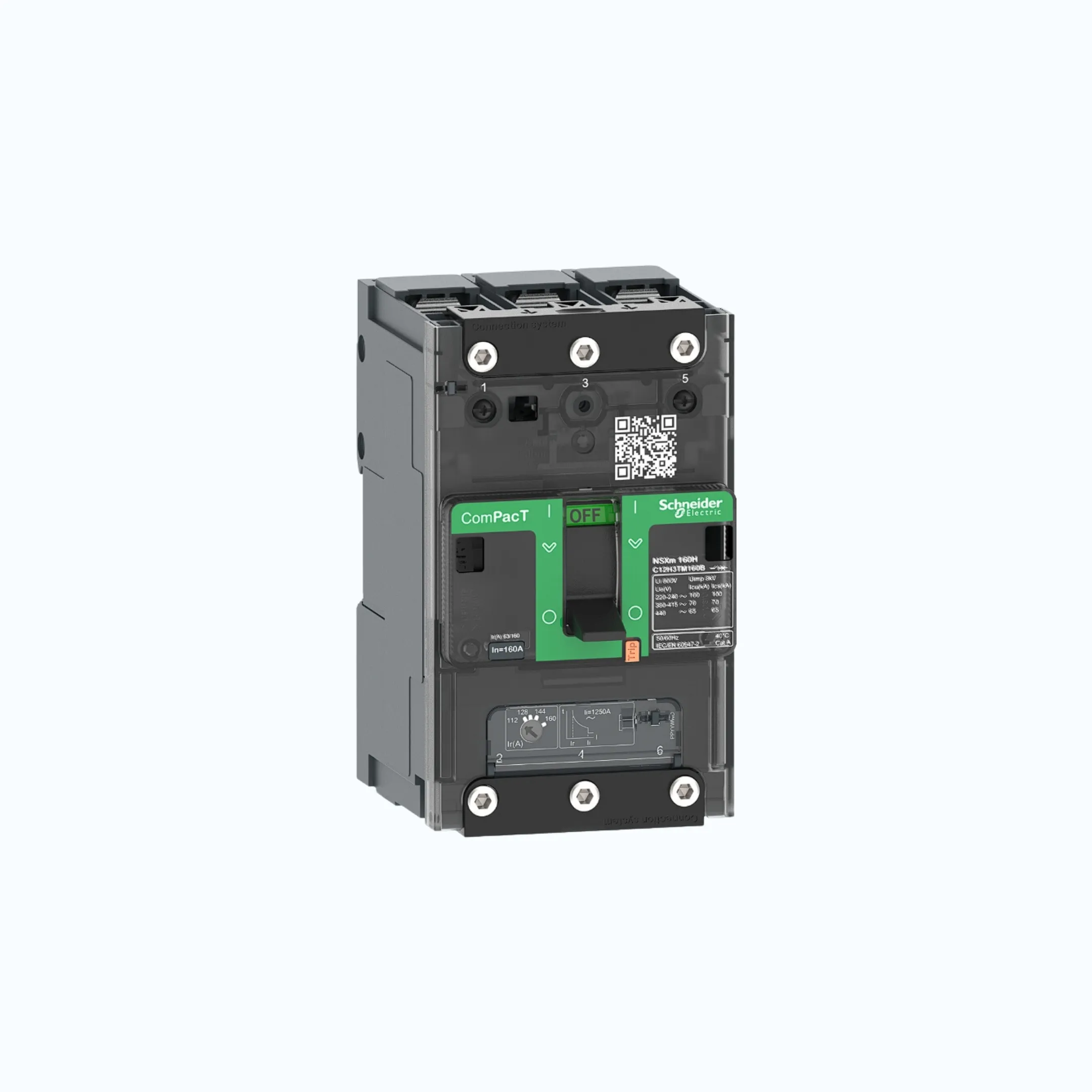 Schneider Busbar Connectors  3P-ComPacT NSXm dengan N (50 kA)- TM16D-C11N3TM016B