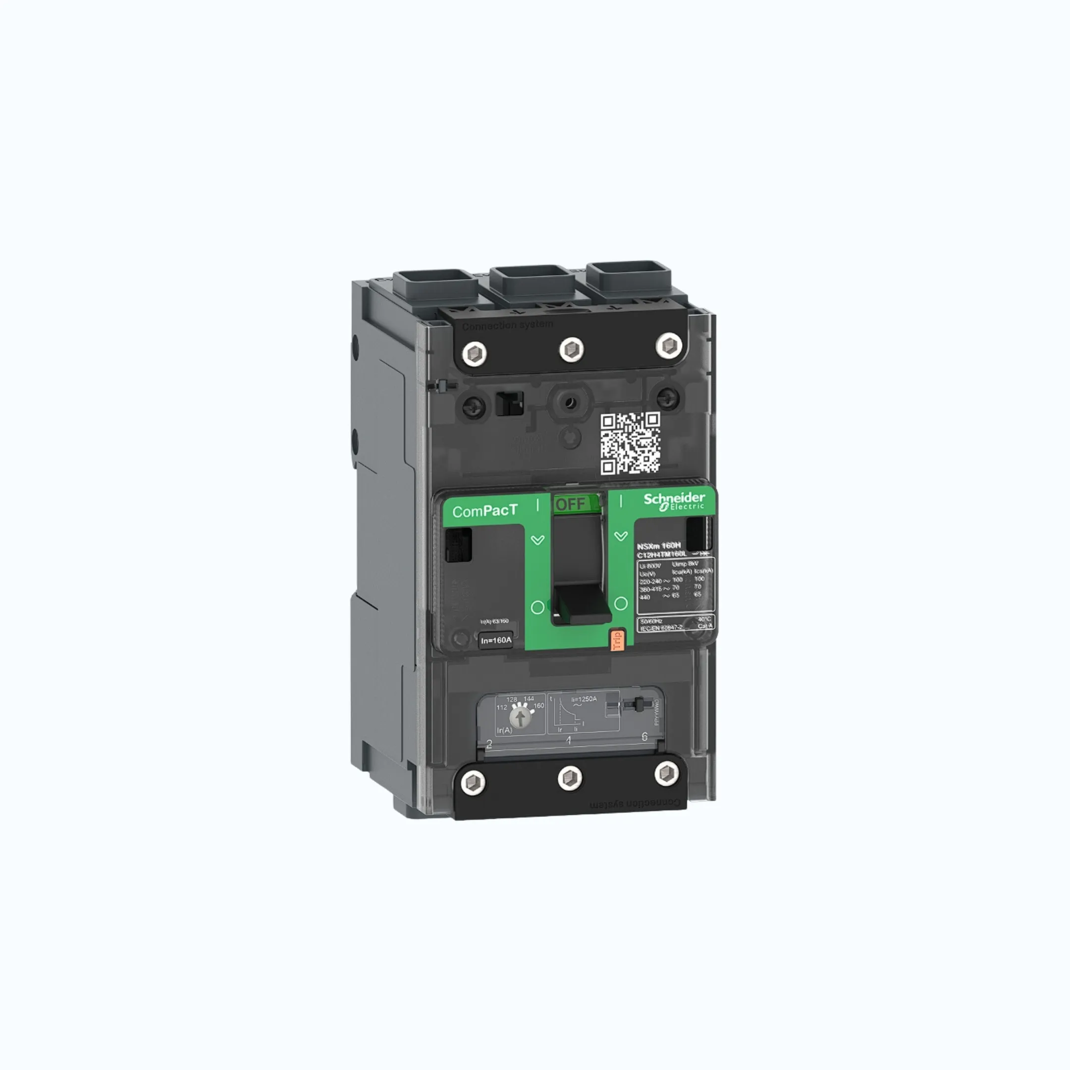 Schneider EverlinkTM Connectors  3P-ComPacT NSXm dengan N (50 kA)- TM16D- C11N3T