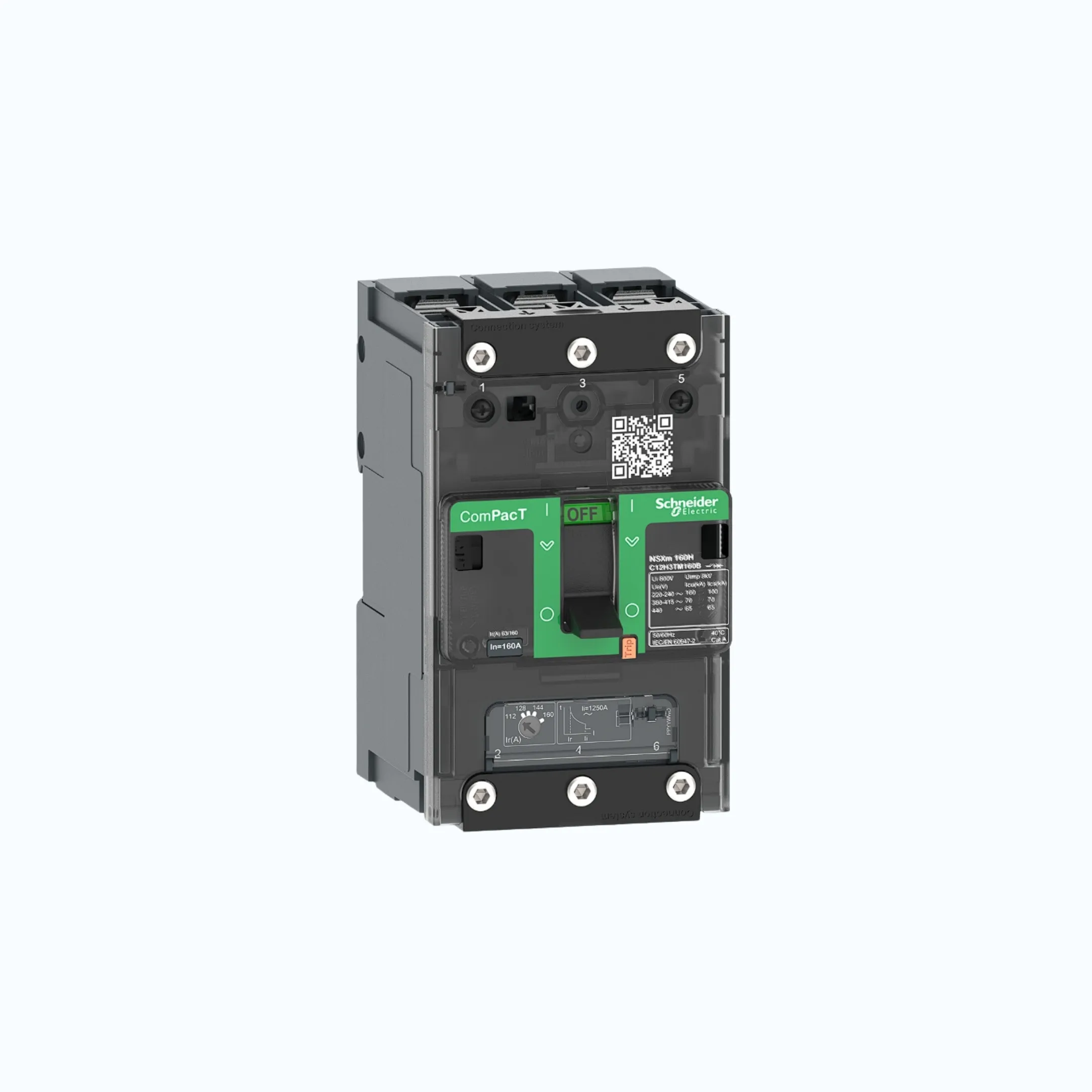 Schneider Busbar Connectors  3P-ComPacT NSXm dengan F (36 kA)- TM16D-C11F3TM016B