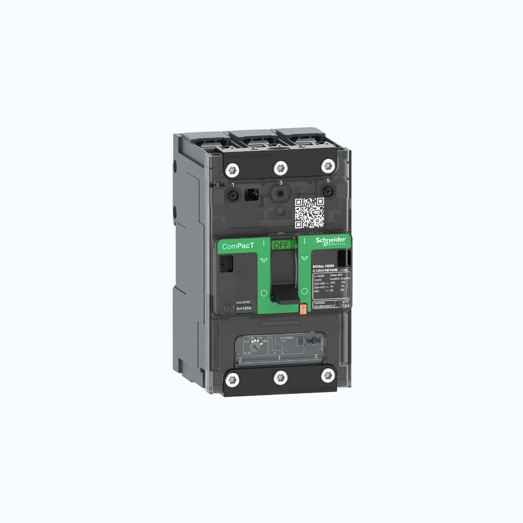 Schneider Busbar Connectors  4P- ComPacT NSXm dengan E (16 kA)-TM50D-C11E6TM050B