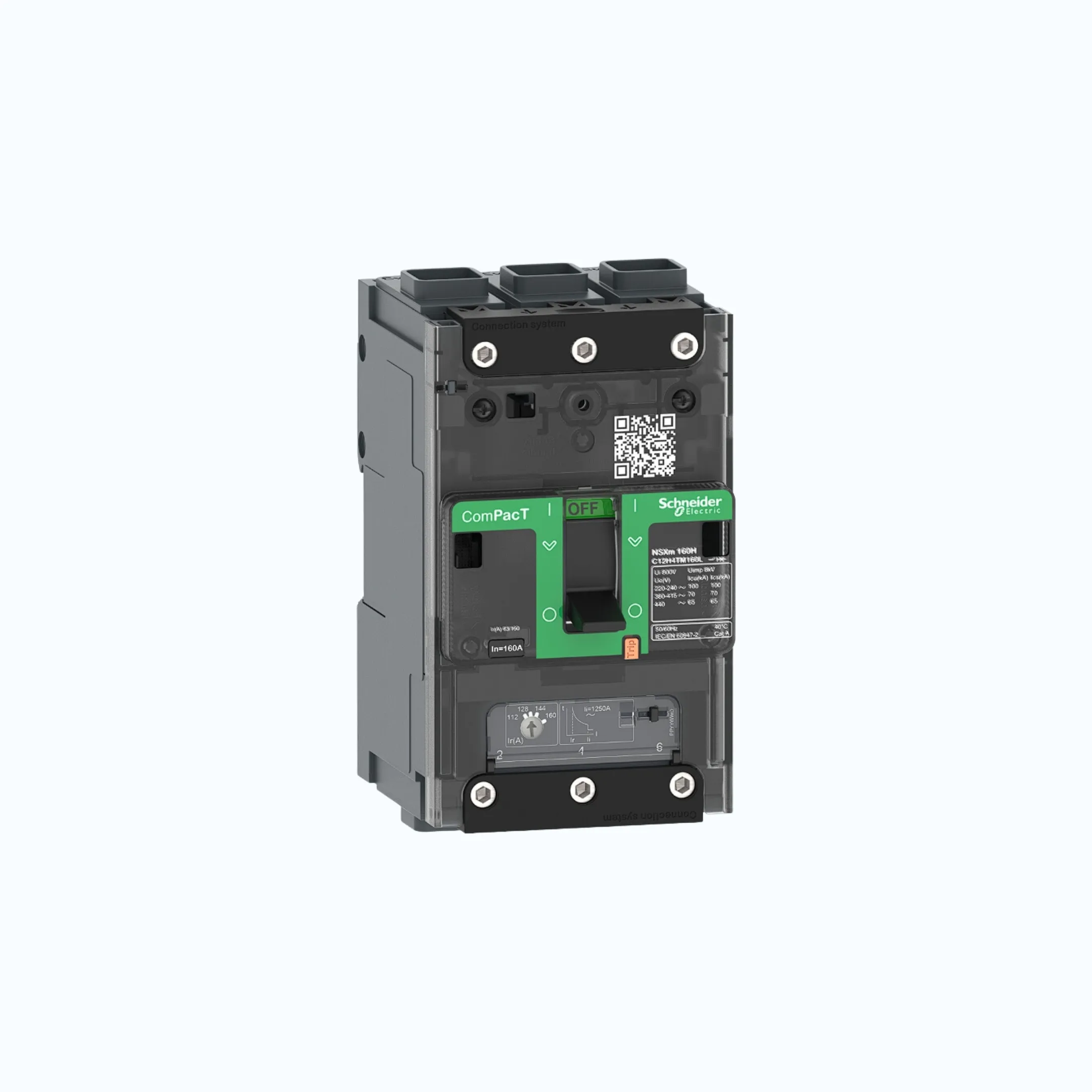 Schneider EverlinkTM Connectors  3P-ComPacT NSXm dengan E (16 kA) TM25D-C11E3TM0