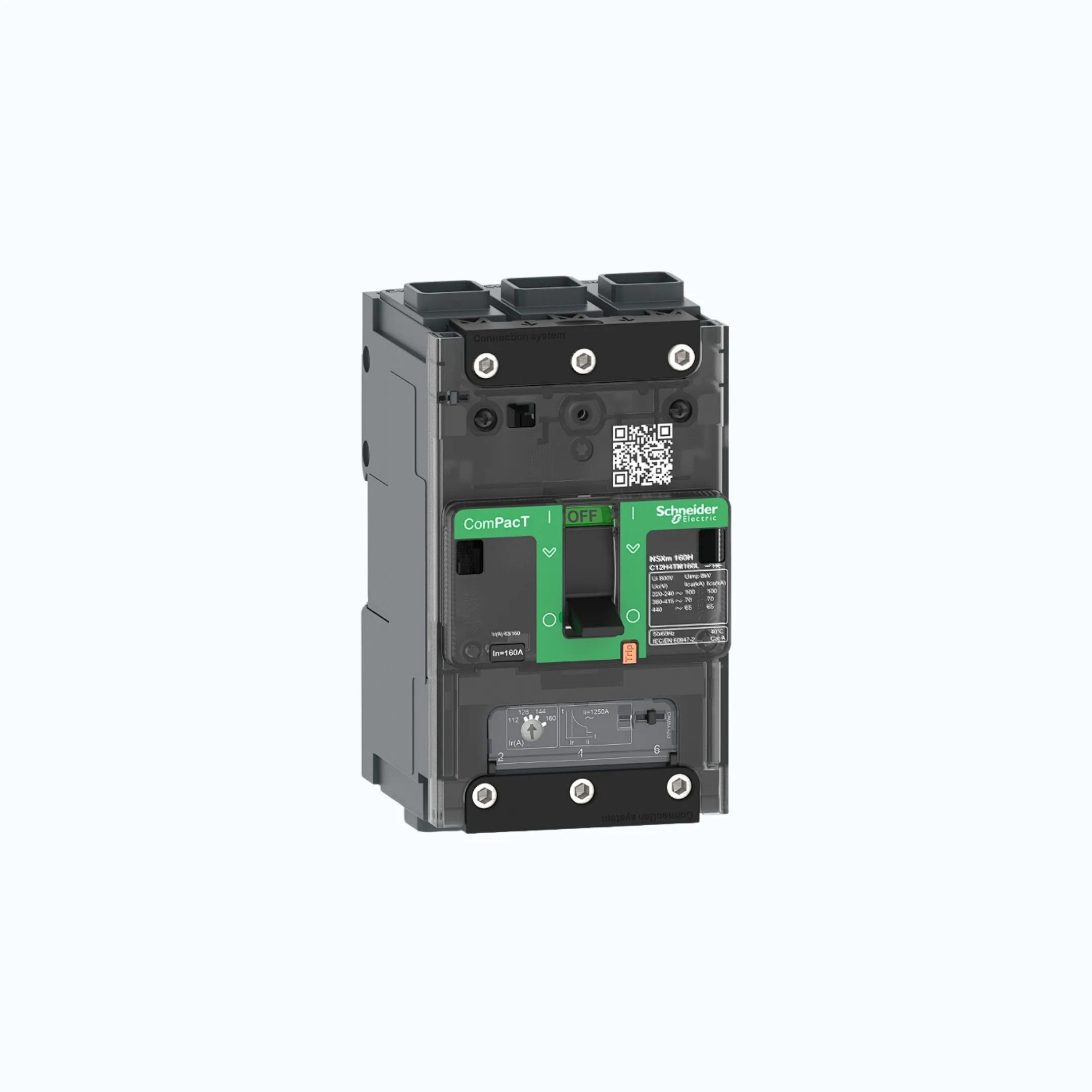 Schneider EverlinkTM Connectors  3P-ComPacT NSXm dengan E (16 kA) TM16D-C11E3TM0