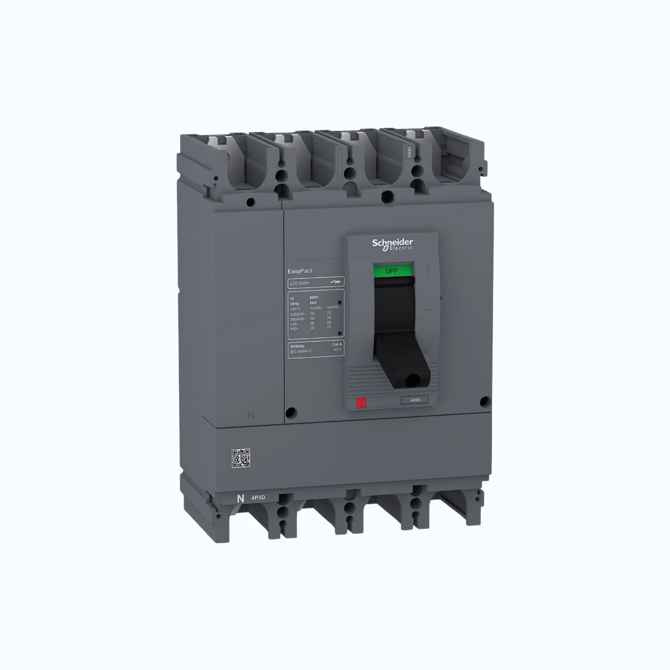 Schneider Easypact EZC400H (50 kA @415V AC)4P- EZC400H 320-EZC400H4320N