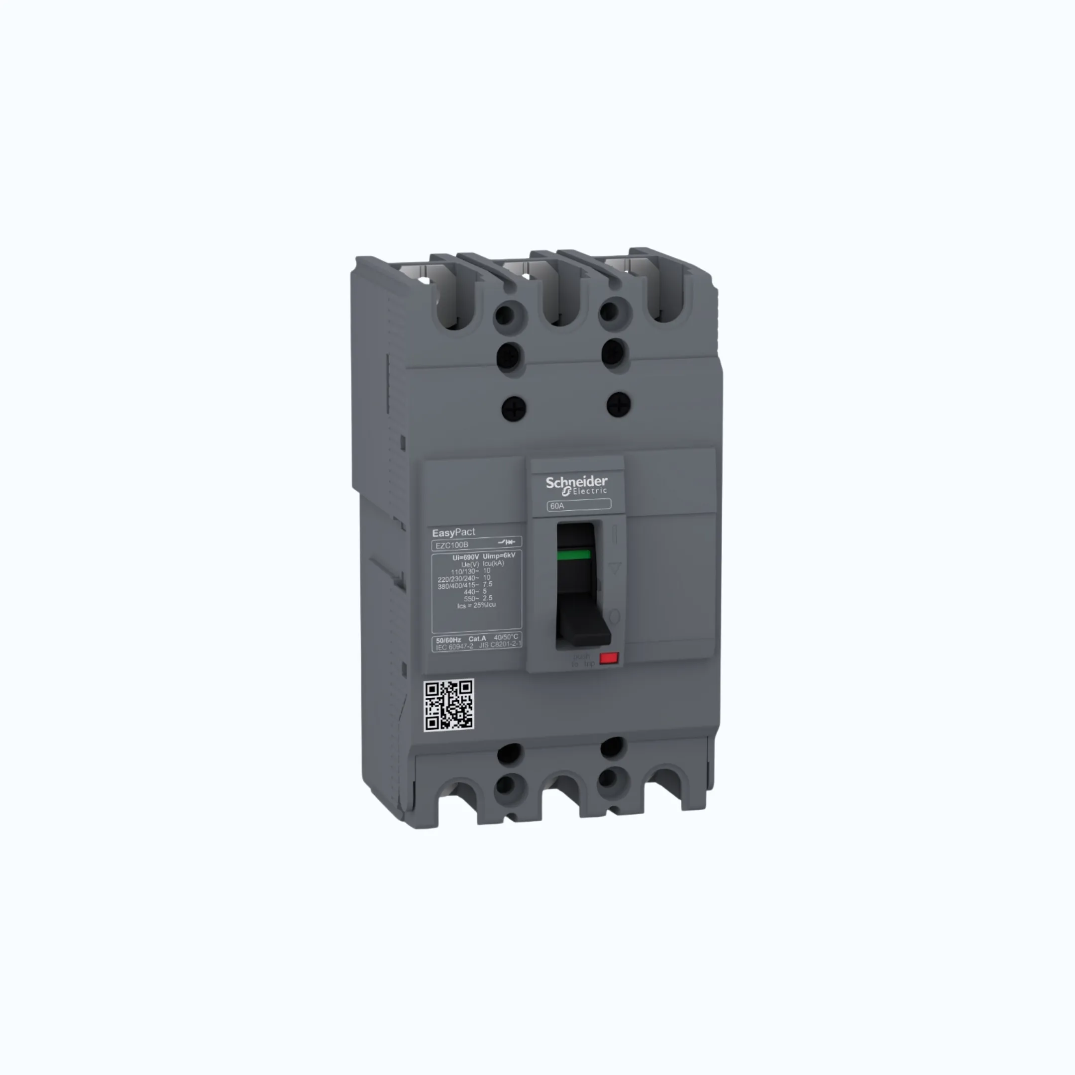 Schneider Easypact EZC100B (7.5 kA @415V AC) 3P- EZC100B 25- EZC100B3025