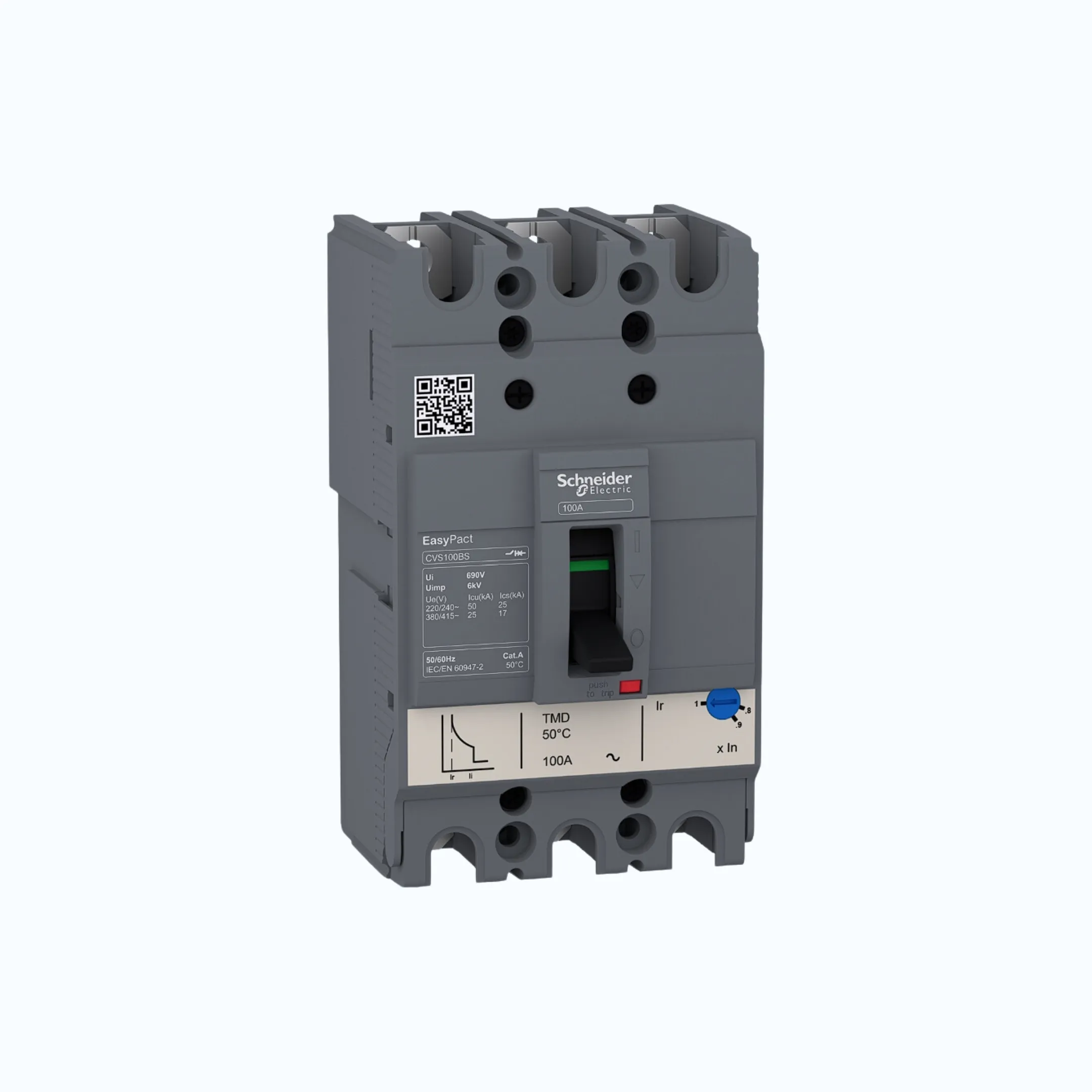Schneider Easypact CVS100BS (25 kA)3P-TM50D 40.0-50-LV510935
