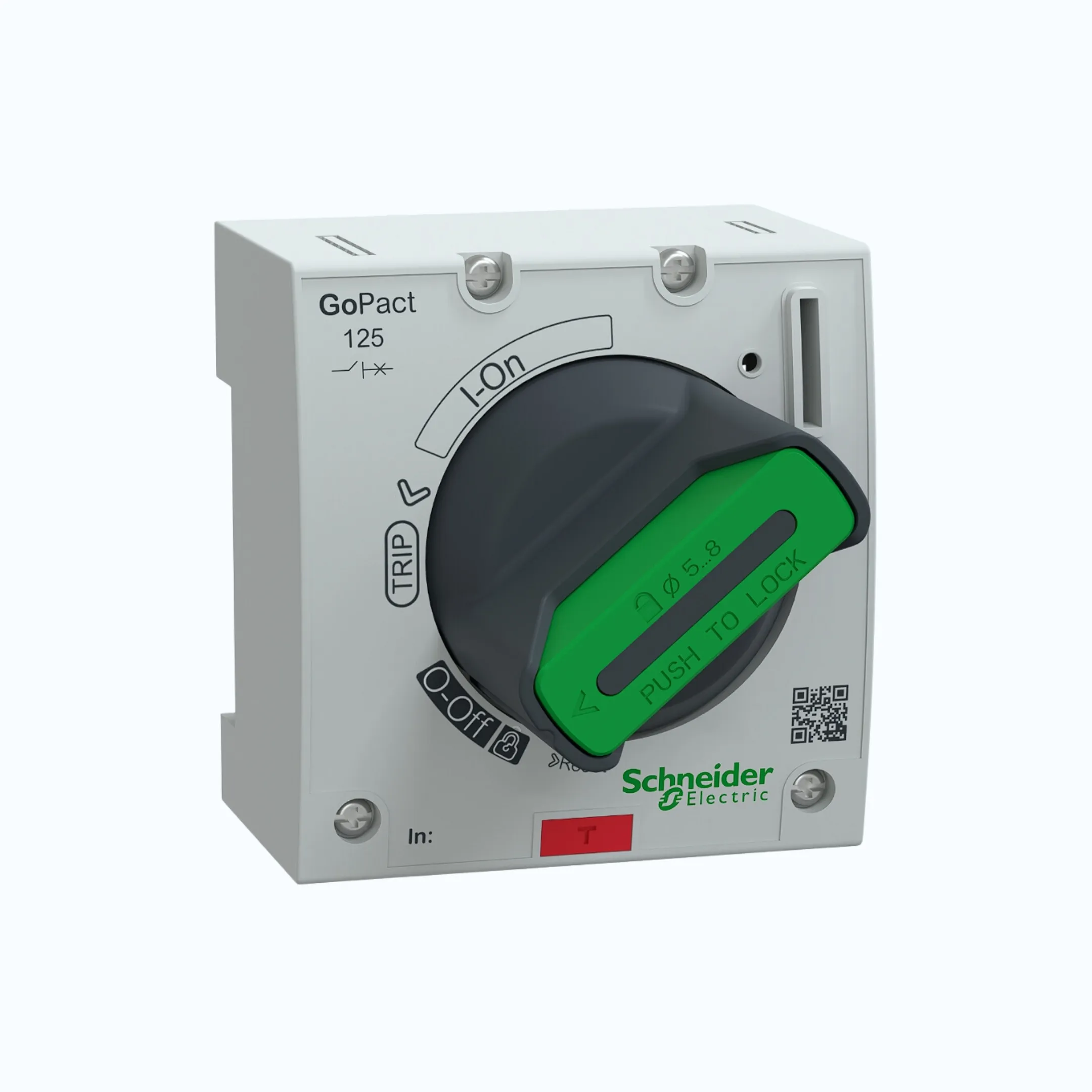 Schneider Accessories MCCB Rotary Handle 125-Direct-G12ROTDS