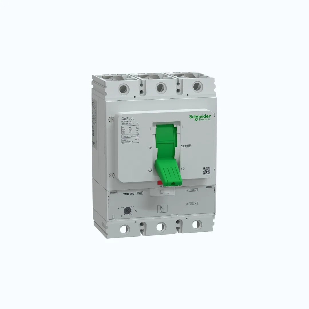Schneider MCCB Adjustable- 50 kA at 415 V AC/3P 630A-G80N3E630