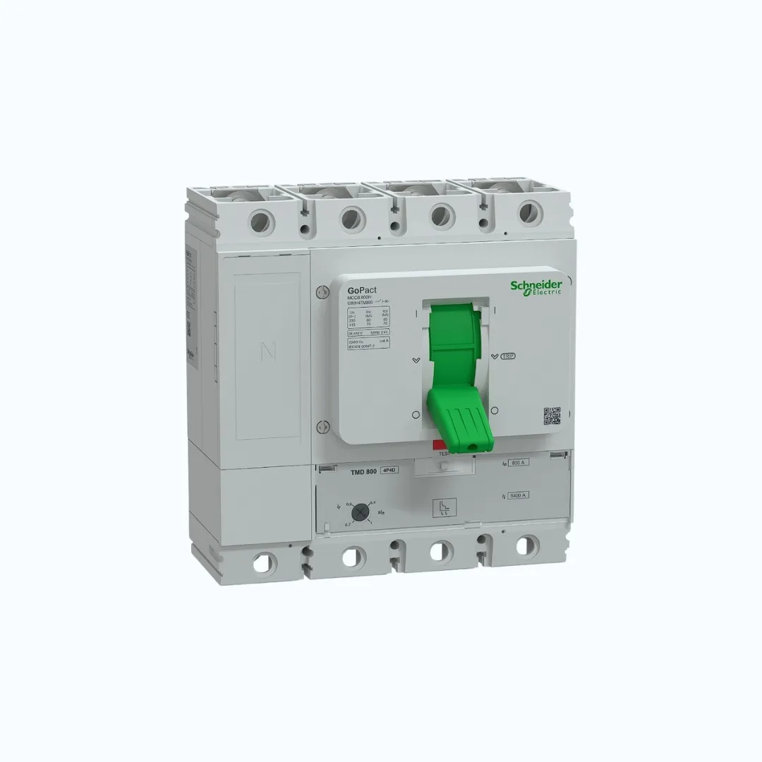 Schneider MCCB Adjustable- 70 kA at 415 V AC/4P 800A-G80H4TM800