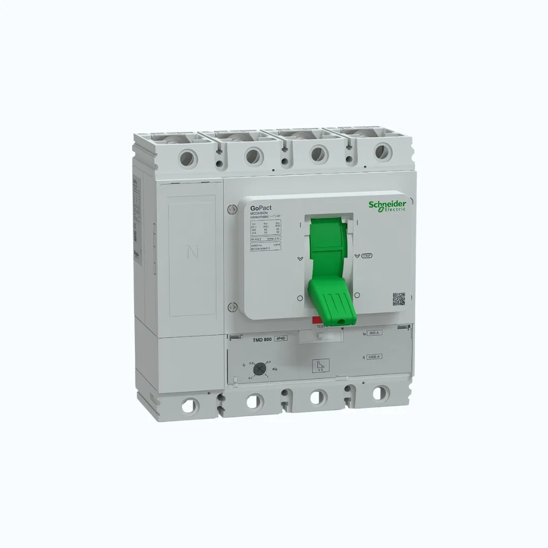 Schneider MCCB Adjustable- 50 kA at 415 V AC/4P 800A-G80N4TM800